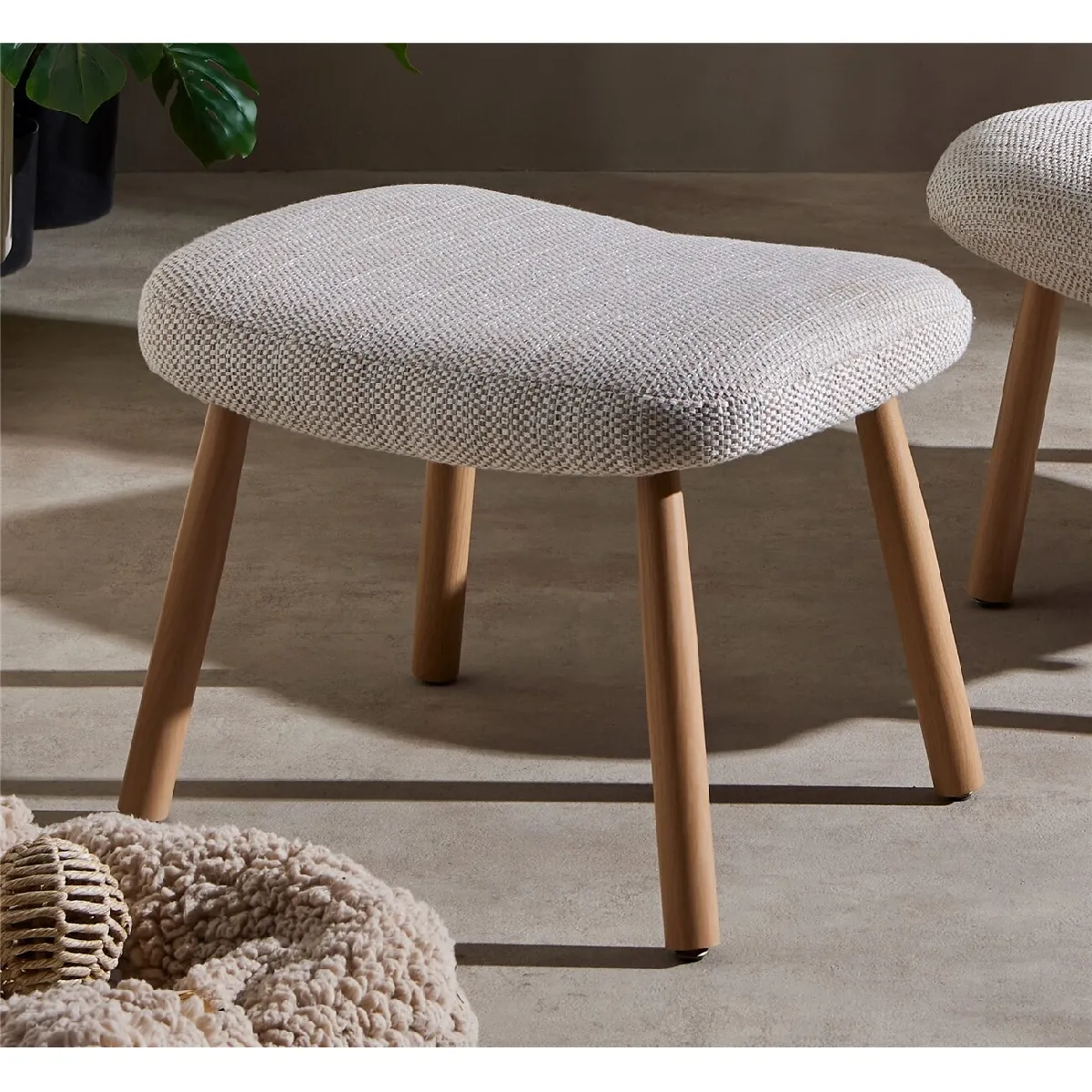 Banc naturel Akin 60x42x43cm Alexandra House Living