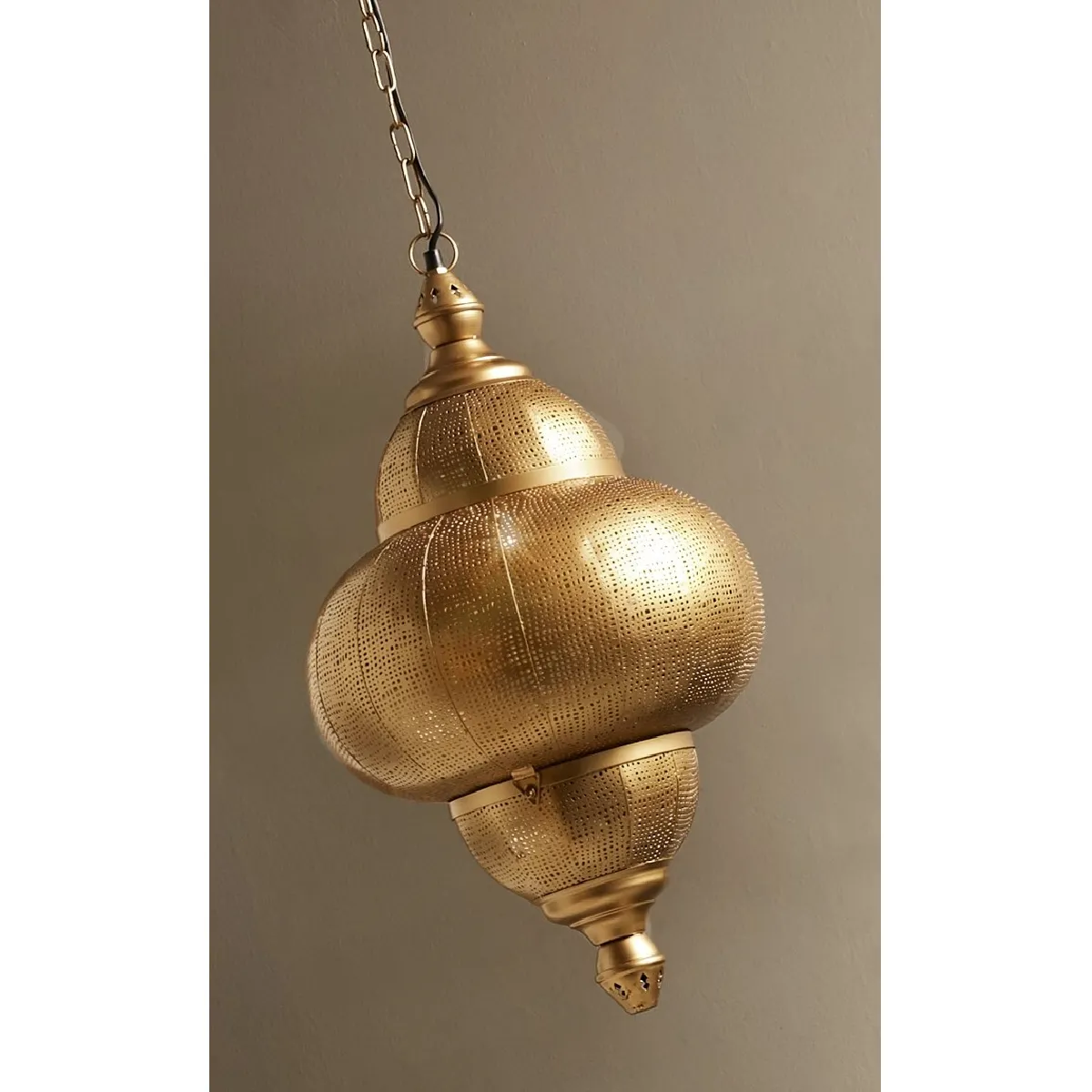 Plafonnier Bluma Oriental Gold 36 cm x 36 cm x 62 cm