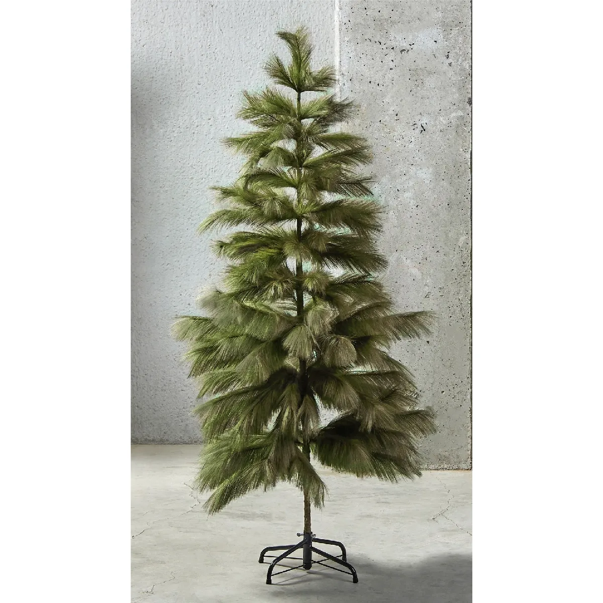 Sapin de Noël vert pampa 150 cm 70 x 150 cm