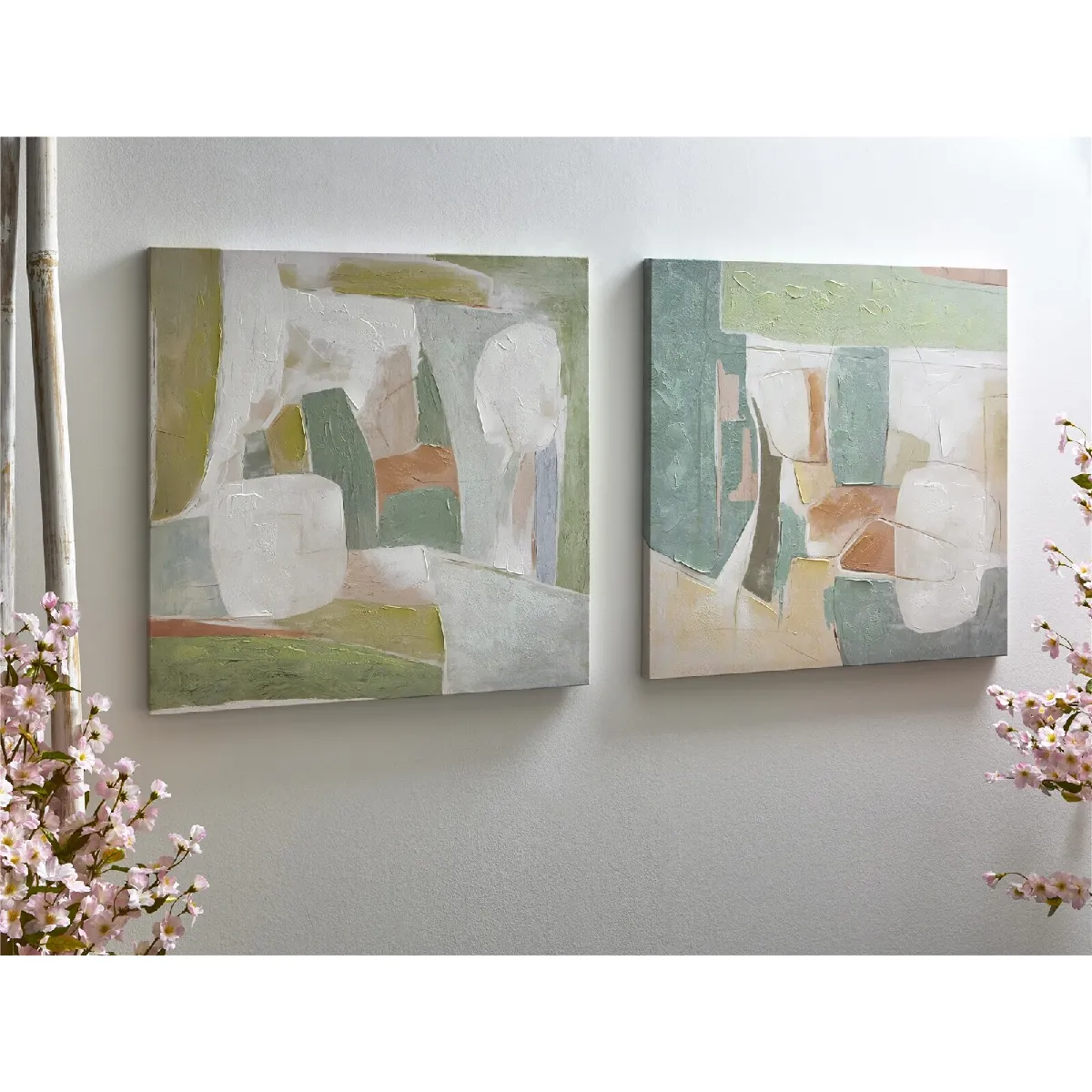Toile imprimée abstraite, peinture à l'huile à 70 %, 70 x 70 cm, s 2 70 x 3 x 70 cm