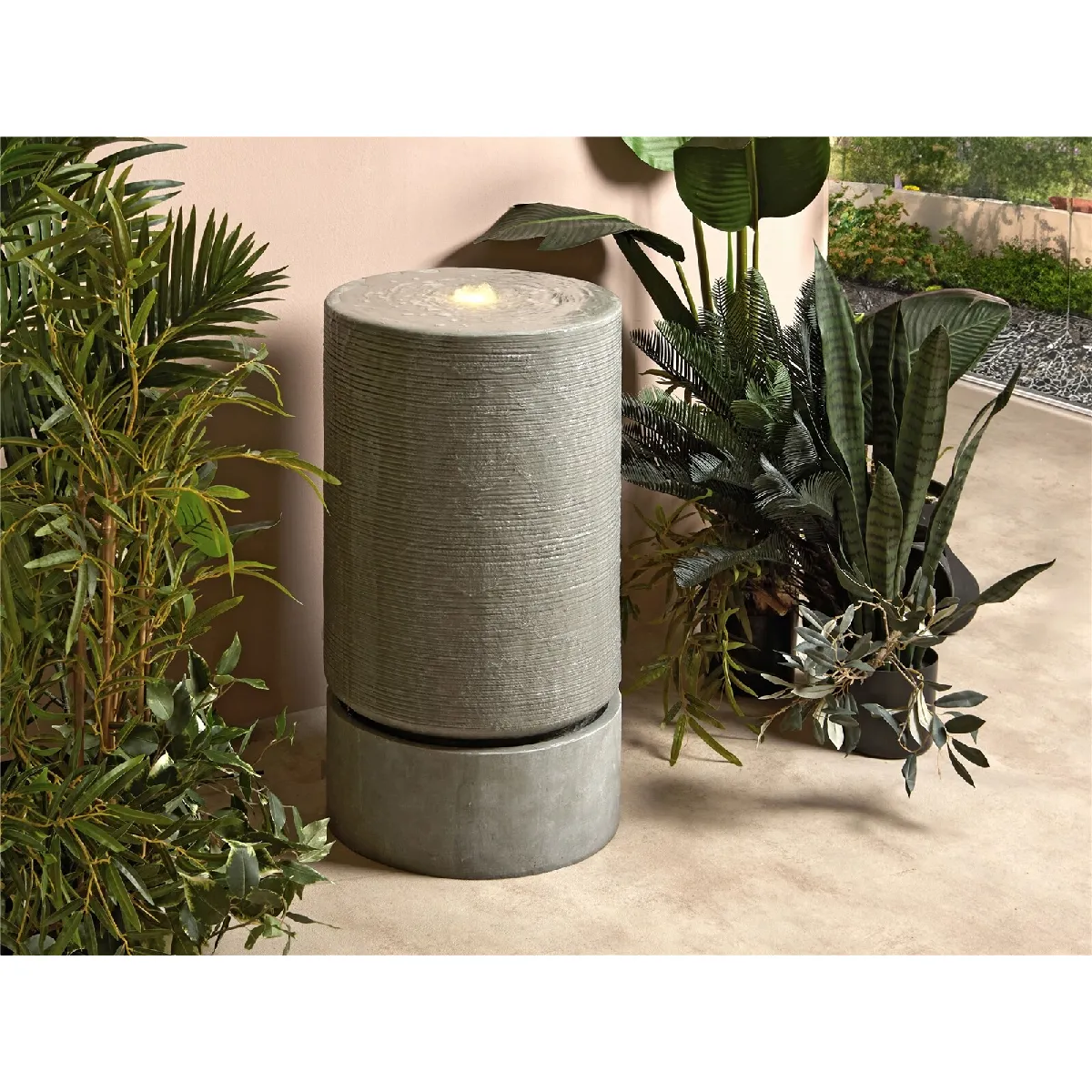 Fontaine lumineuse Vicencio 70 cm 40 x 70 cm