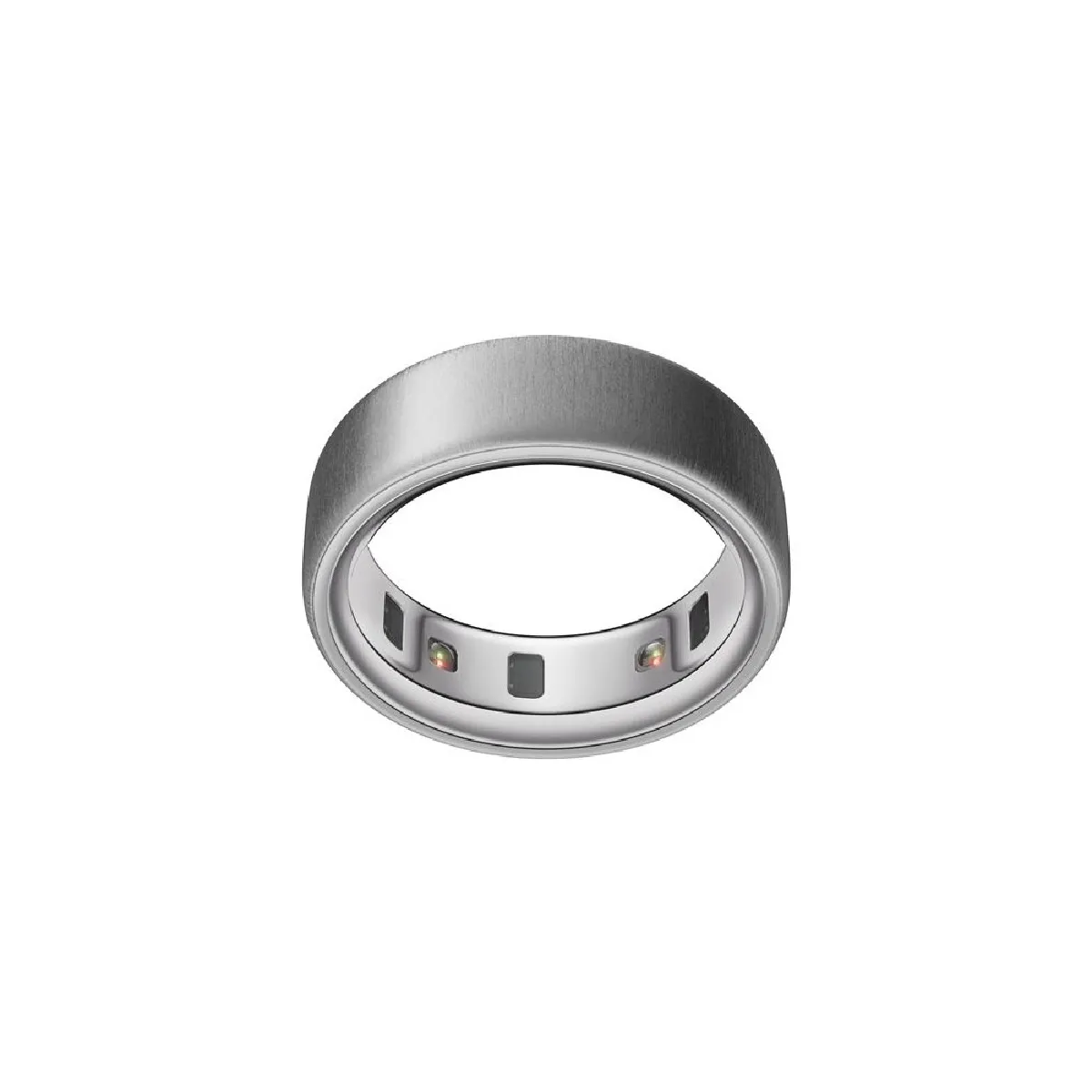 Bague connectée Oura Ring 4 - Capteurs sommeil & santé - Argent brossé - Taille 11 - Neuf