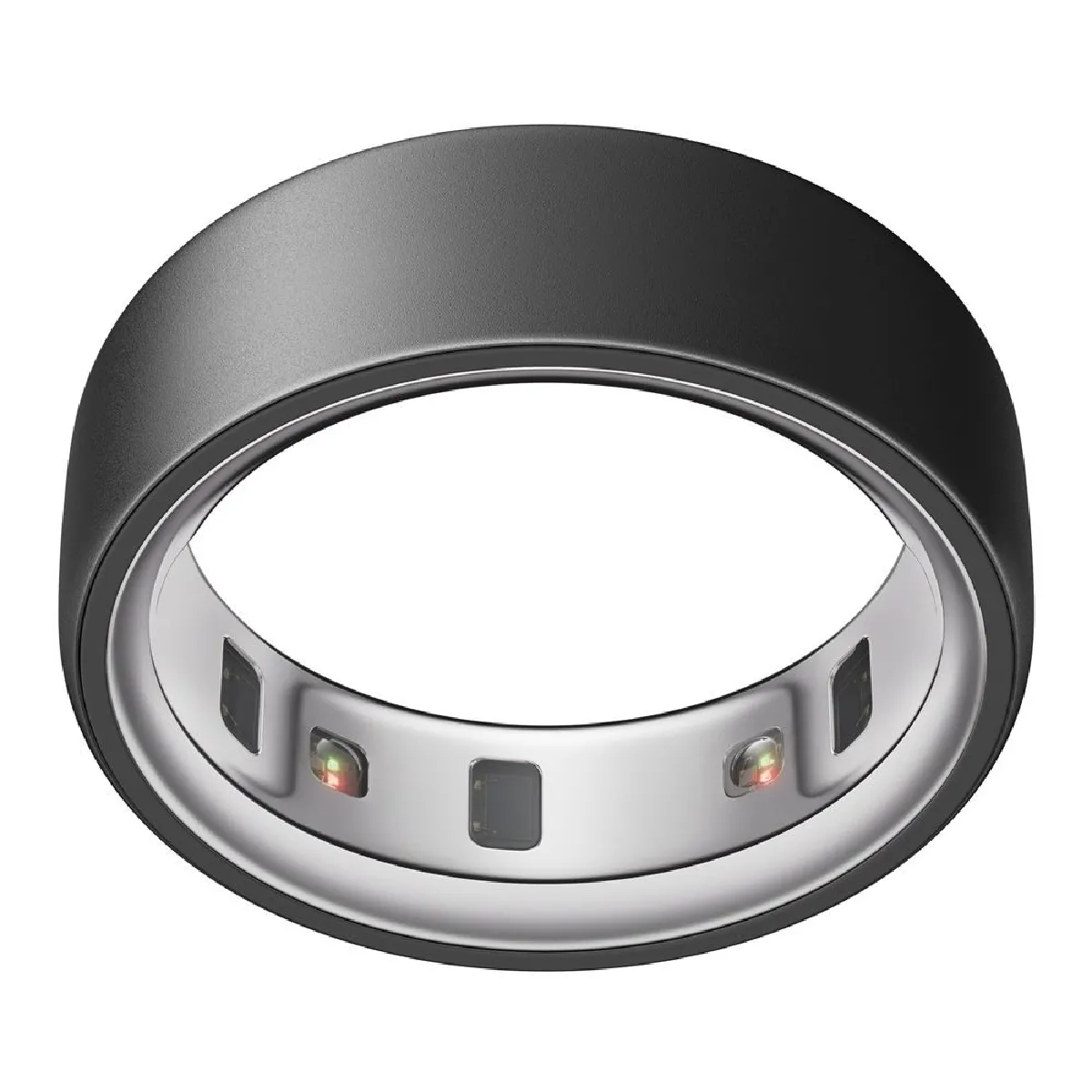 Bague connectée Oura Ring 4 capteurs sommeil santé gris foncé mat Taille 10 - Neuf