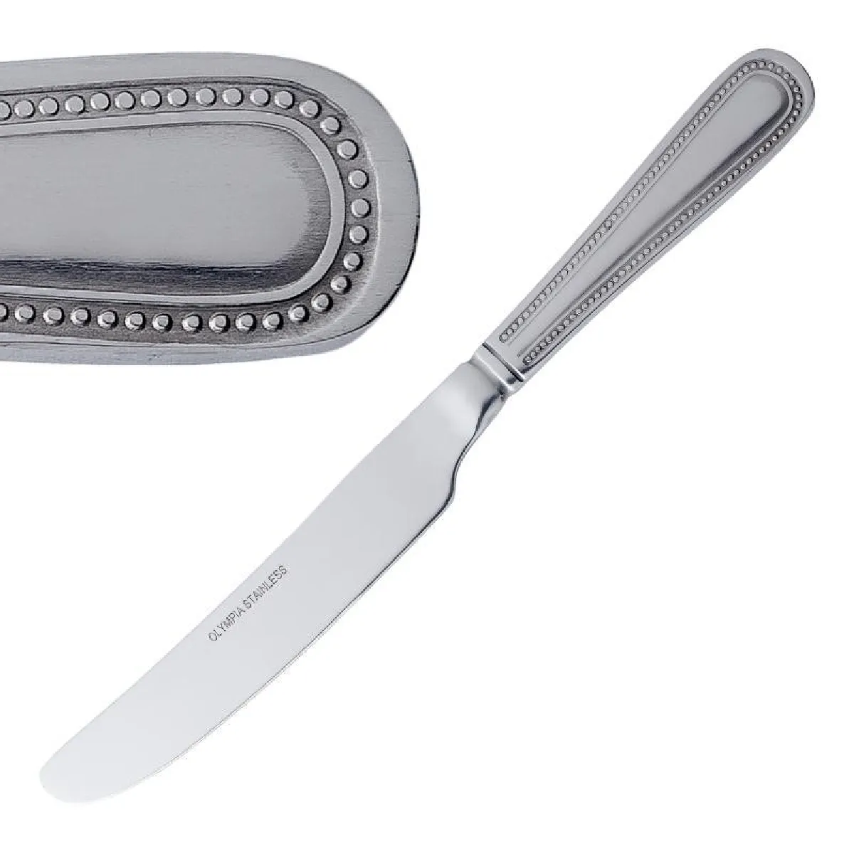 Couteau De Table 225 Mm Bead Lot De 12 Olympia