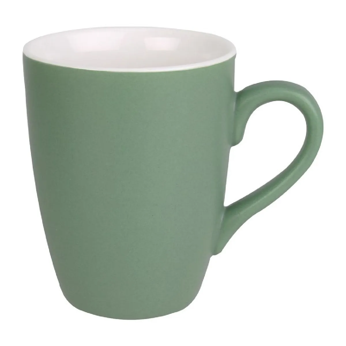 Mug Vert 320 Ml - Lot De 6 - Olympia