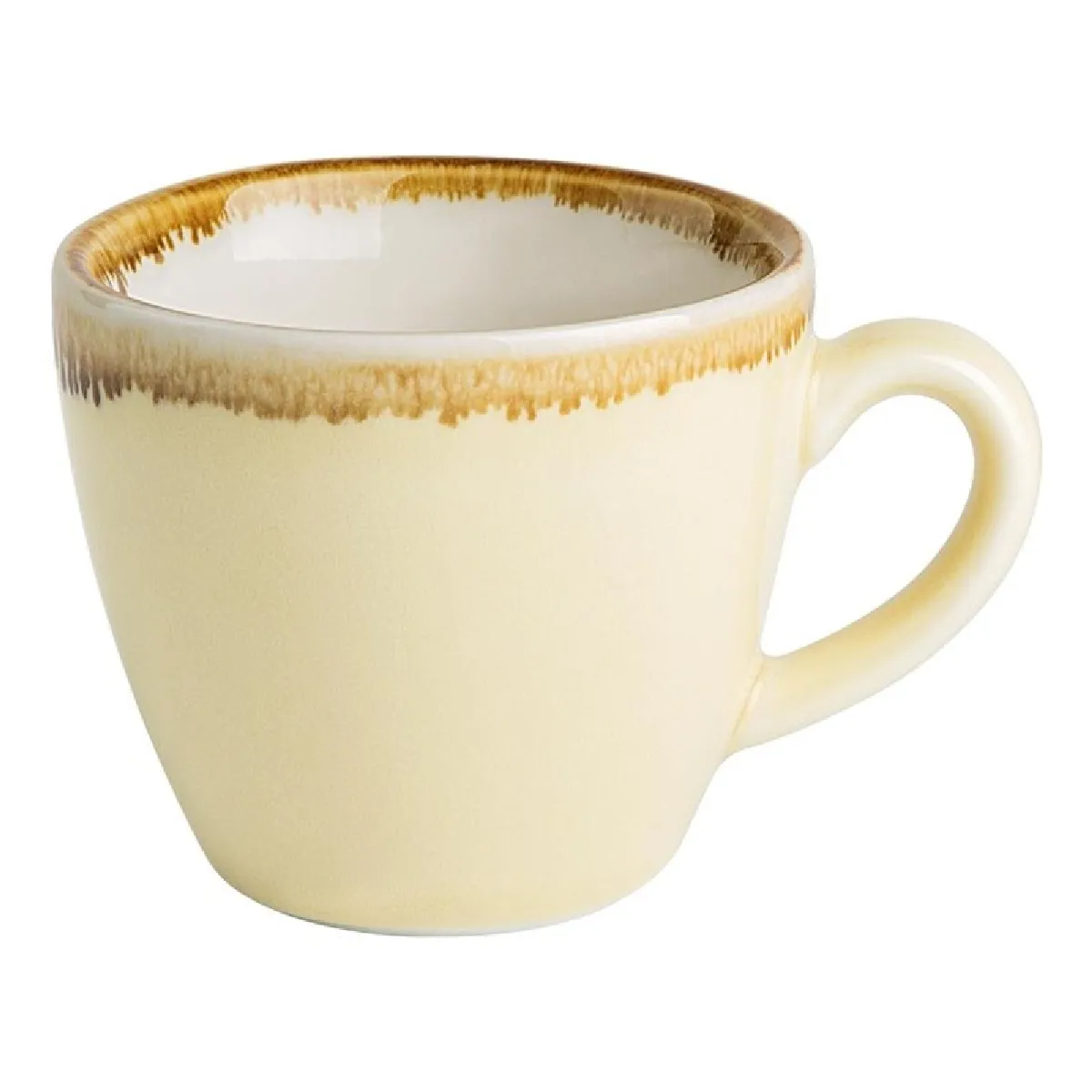 Tasse À Expresso Couleur Sable Kiln Olympia 85ml - Lot De 6