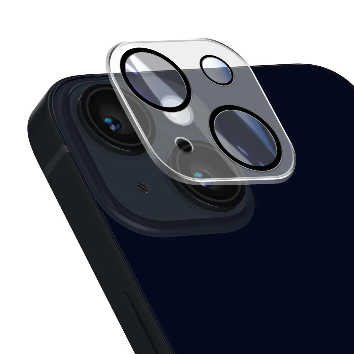 Protection D'objectif Caméra Pour Iphone 14 / 14 Plus Série Lens Shield Transparent Crong