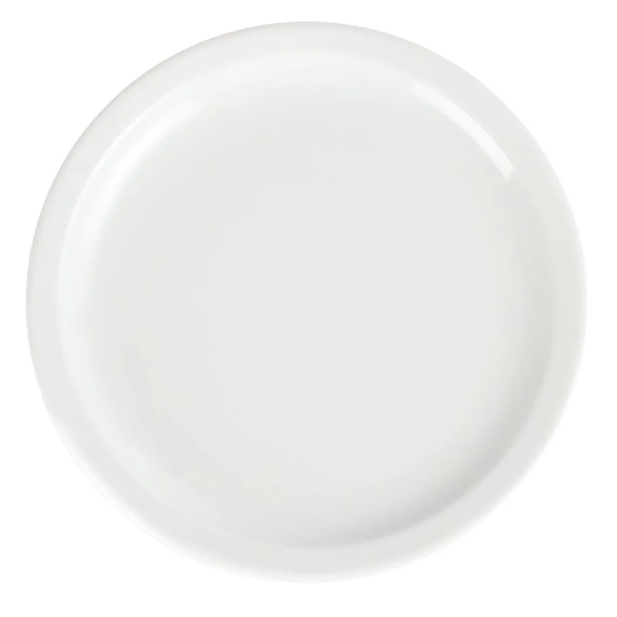 Assiettes À Bord Étroit Blanches 230(ø)mm Lot De 12 Olympia