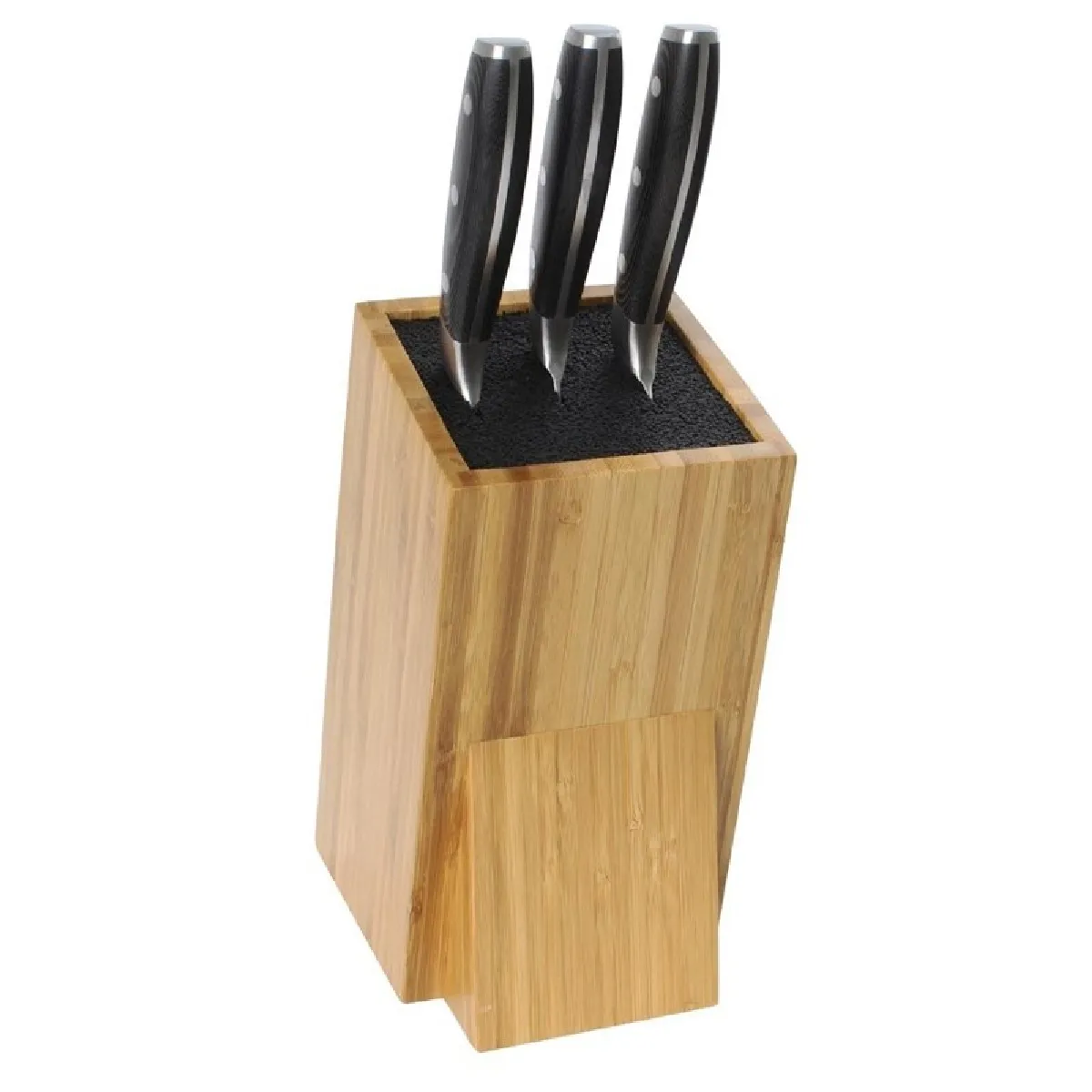 Bloc En Bambou Pour Couteaux Professionnels - Vogue