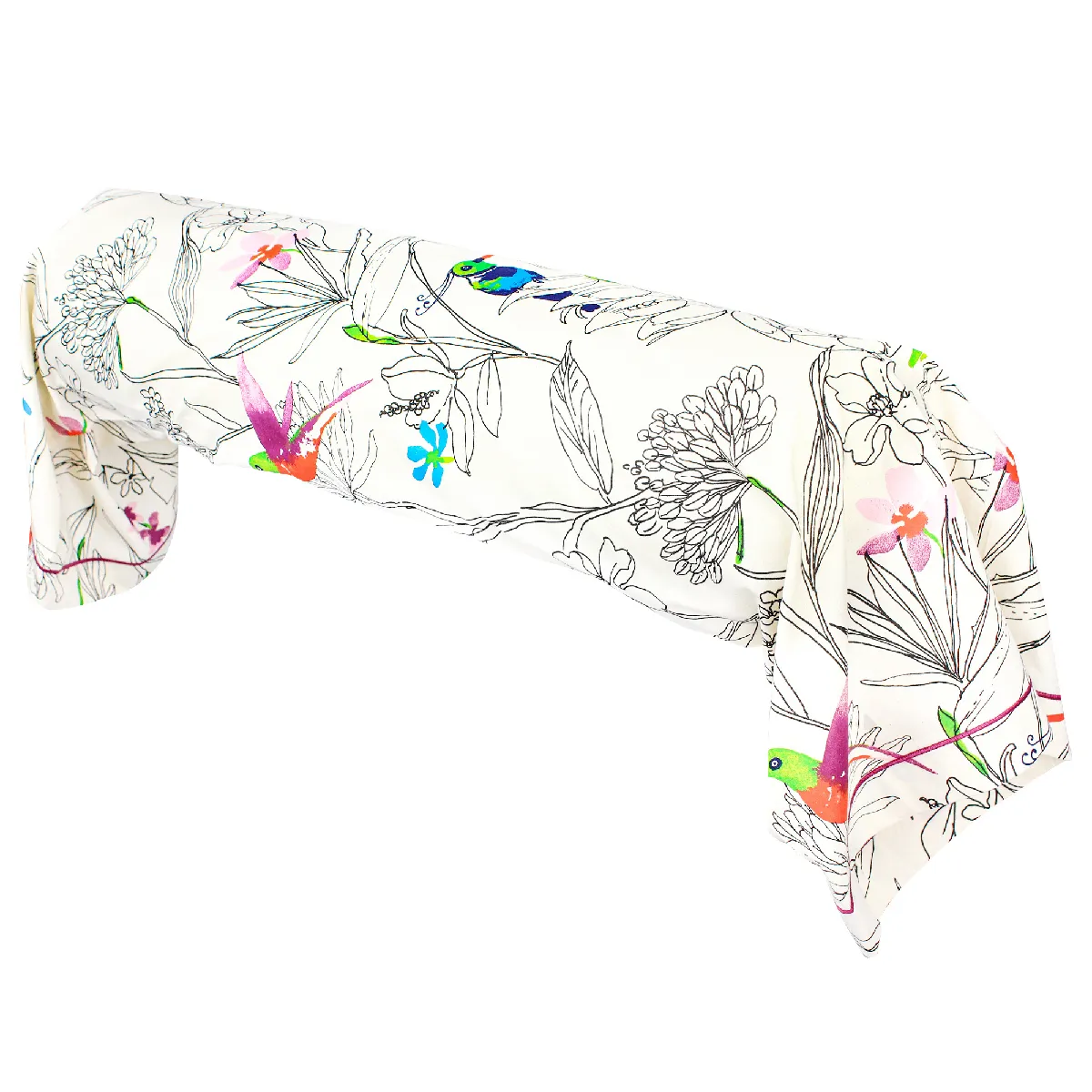 Taie De Traversin 200x43 Cm Coton Amazonia Ecru