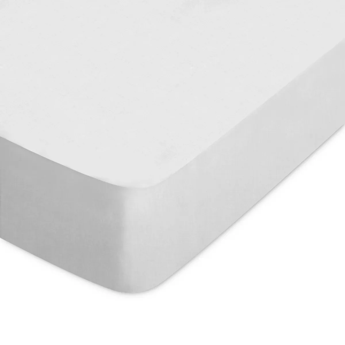 Drap Housse Uni 160x190 Cm Bonnet 30 Cm Coton Alto Calcium