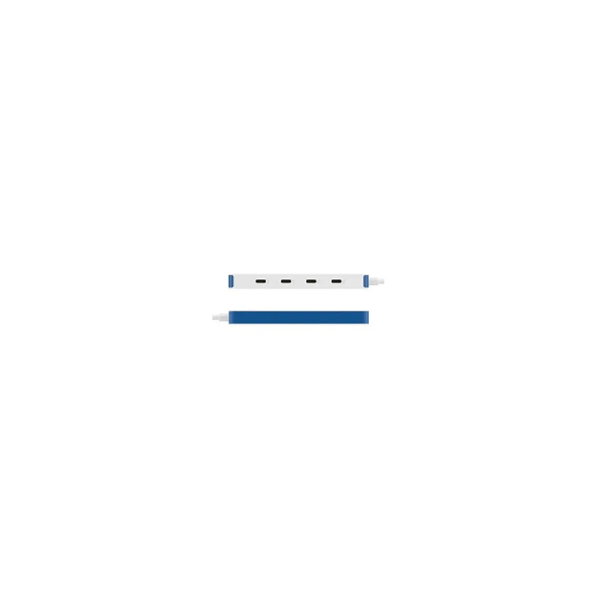 Station D Accueil Pc Portable Hyper Hyperdrive Flex4 Port Usb C Hub Blue
