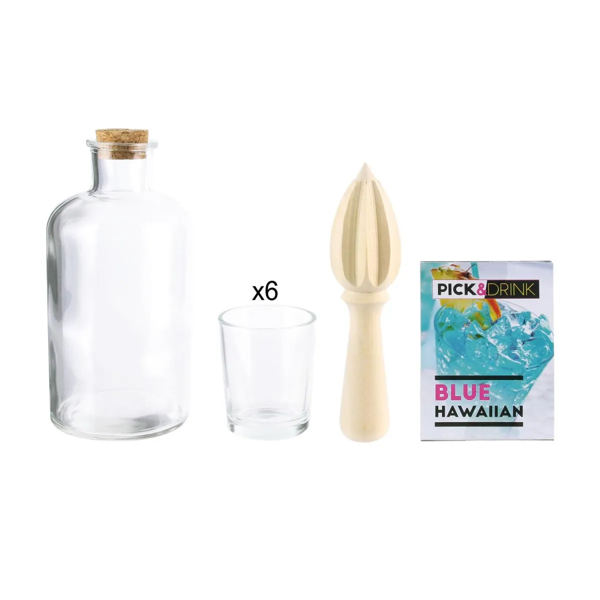 Coffret - Cook Concept - Rhum - Complet - Apéritif - Transparent