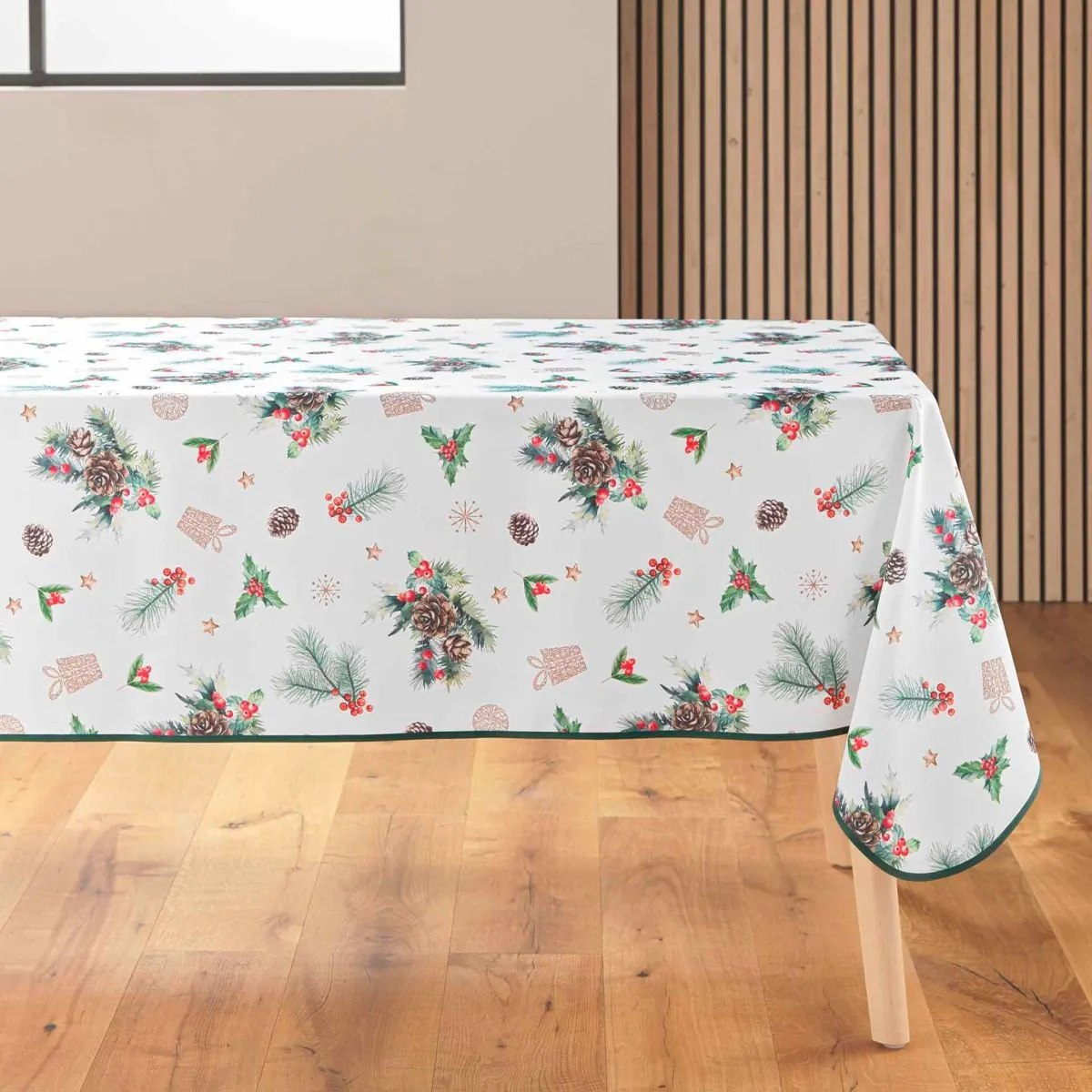 Nappe Antitache Imprimé "hollystar" 150x300cm Multicolore
