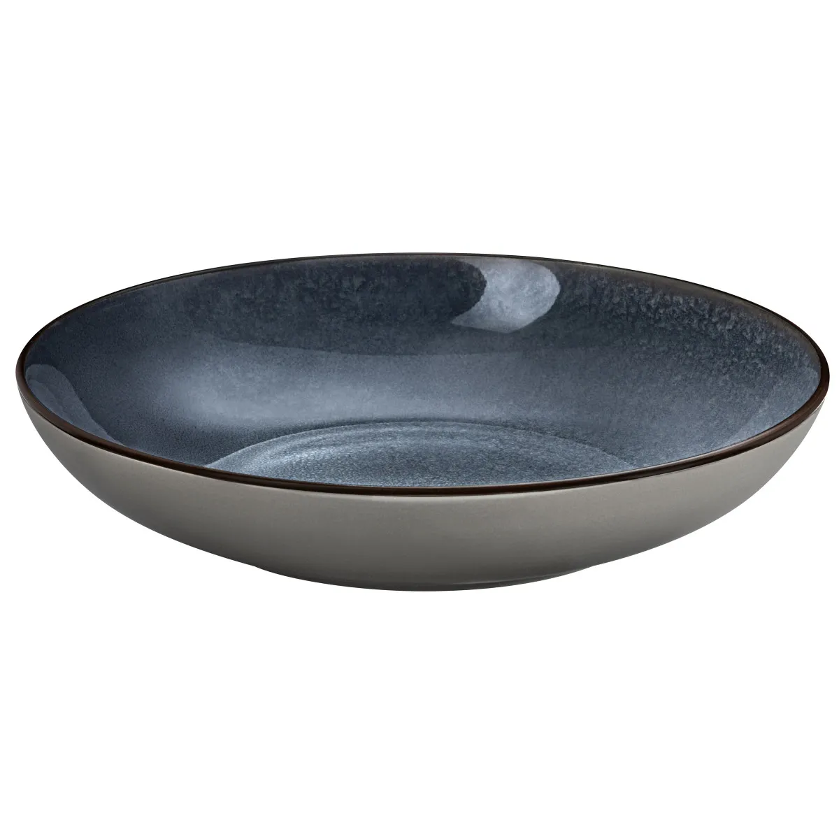 Coffret 6 assiettes gourmet Indigo - Feeling Indigo par Médard de Noblat