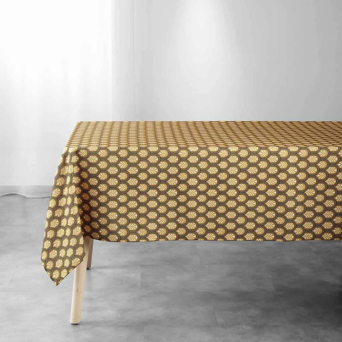 Nappe Imprimée "manuella" 145x240cm Jaune