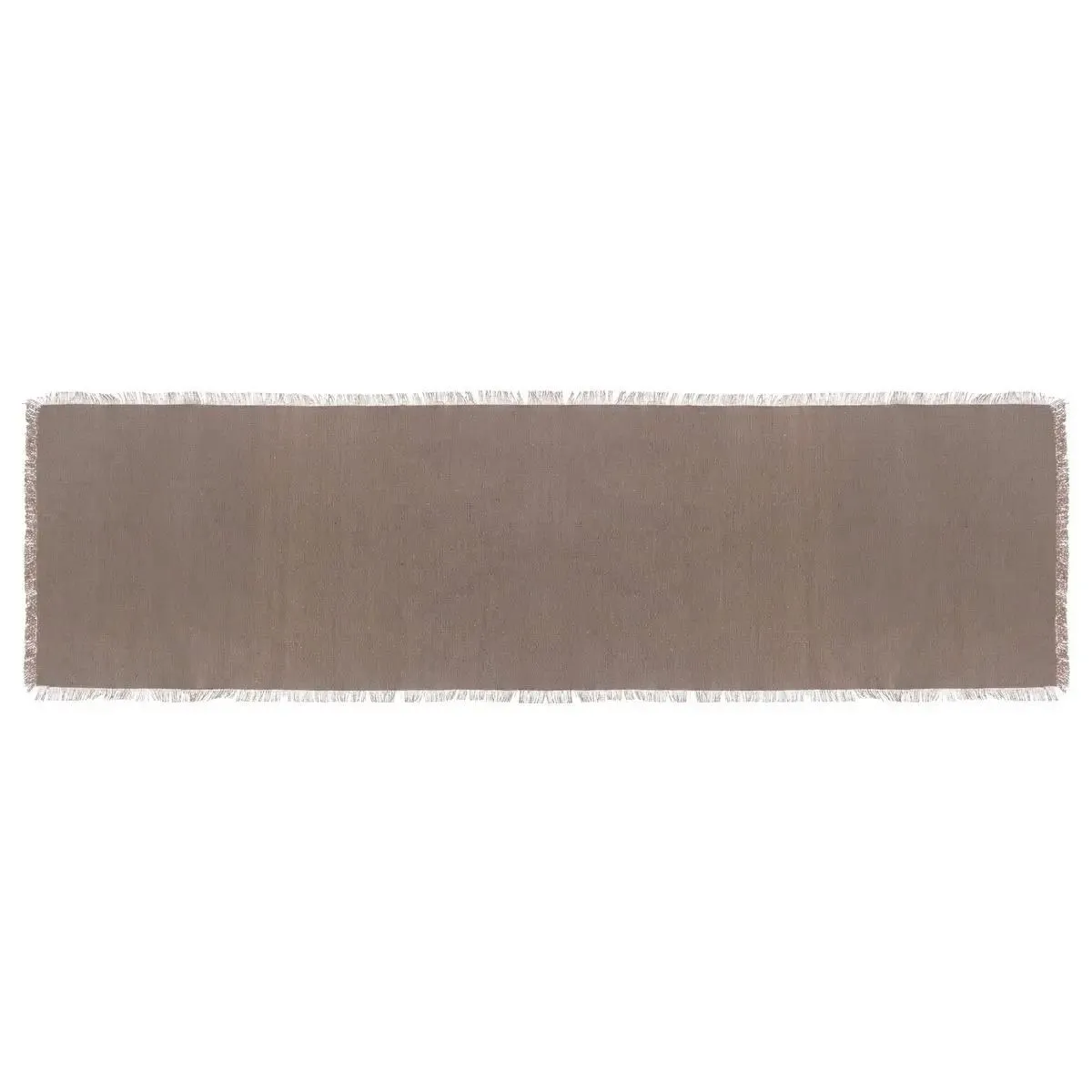 Chemin De Table "maha" 38x140cm Gris