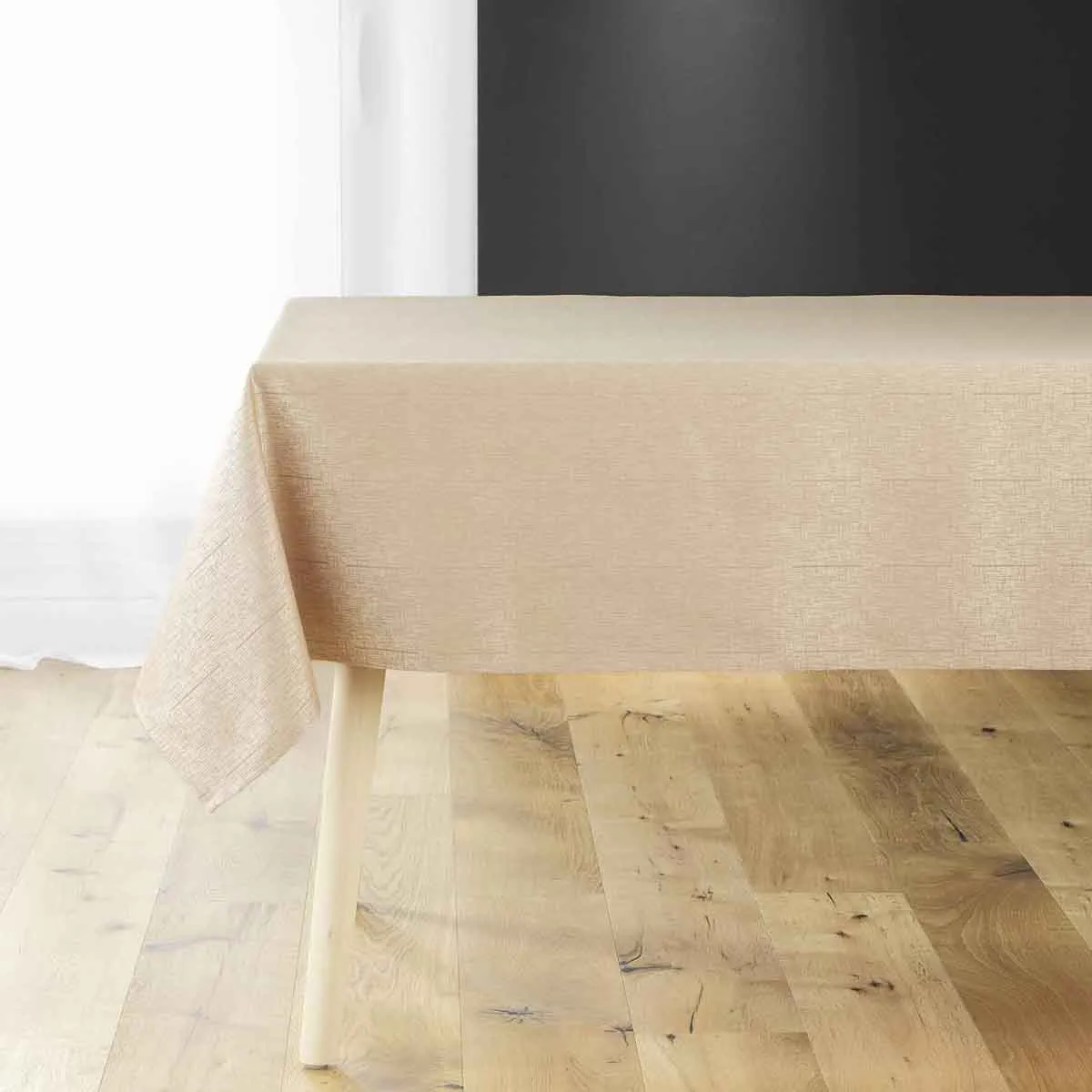 Nappe Jacquard Déco "debbie" 140x240cm Or