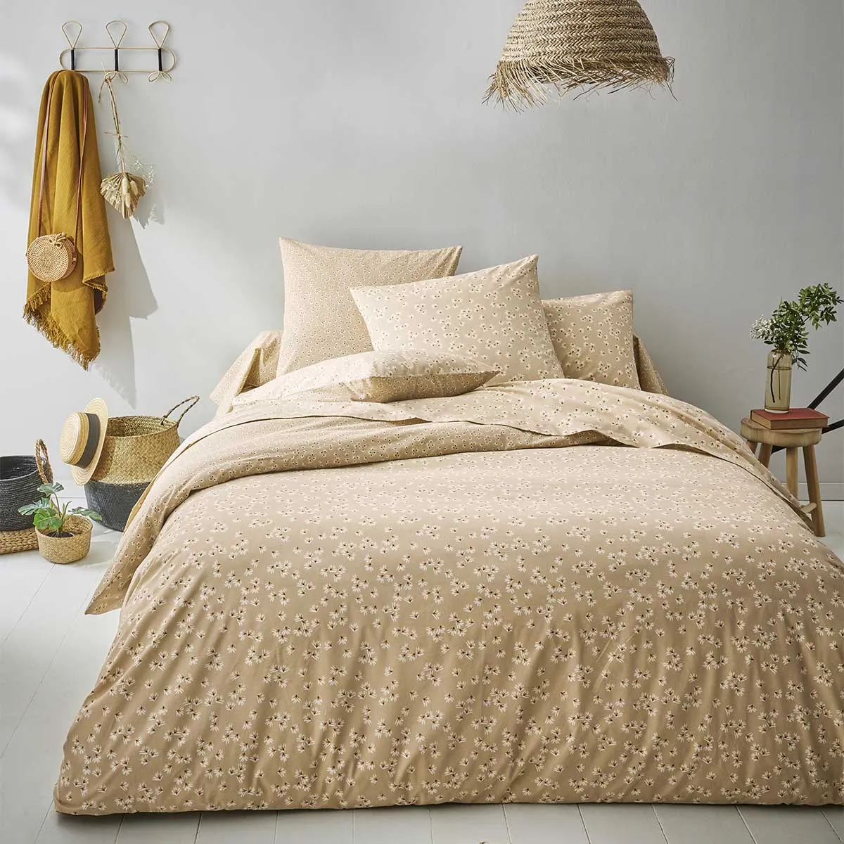 Housse De Couette Imprimée En Coton, Léonie