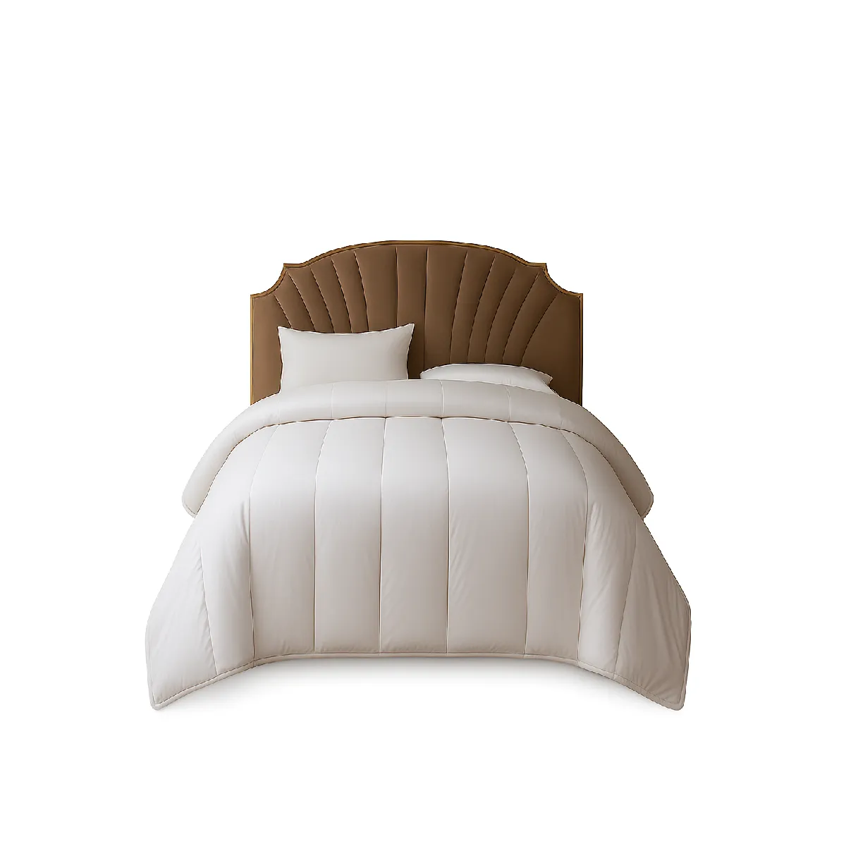 Couette Microfibre Blanche Winter - 1 Ou 2 Personne 200x200 - Spécial Hiver- Mortreux