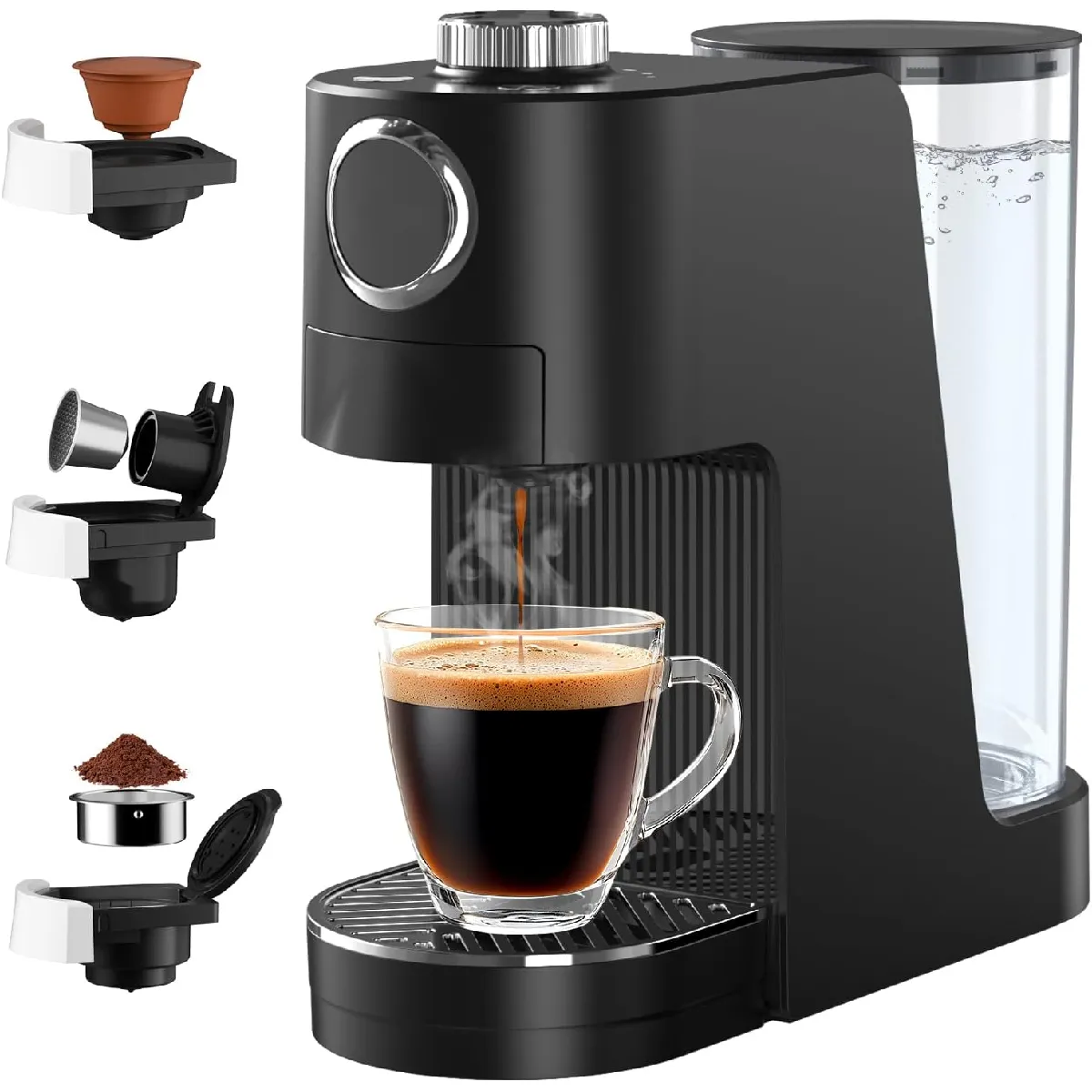 Machine À Espresso 1,6 L Noir 20 Bars