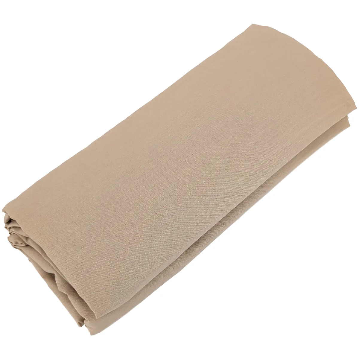 Drap Housse 90x200 Cm Bonnet 30 Cm Percale De Coton Passion Percale Marron Moka
