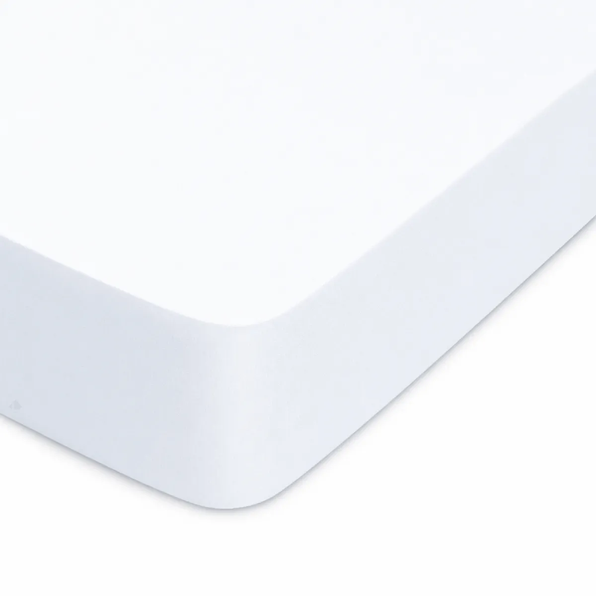 Drap Housse Uni 120x190 Cm Bonnet 30 Cm Percale Primo Blanc