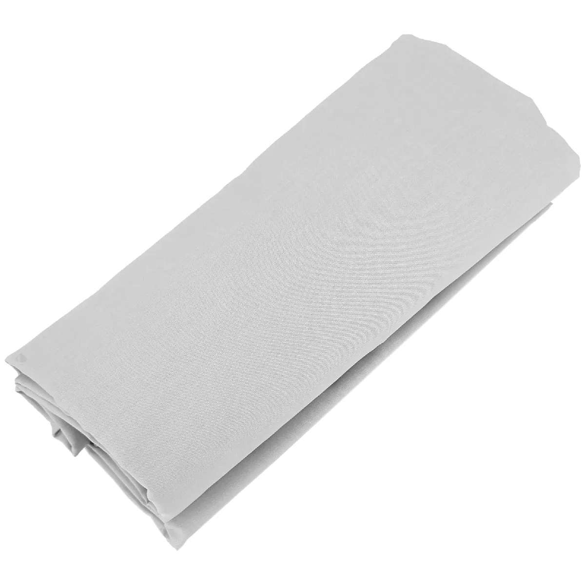 Drap Housse 200x200 Cm Bonnet 40 Cm Percale De Coton Passion Percale Gris Nuage