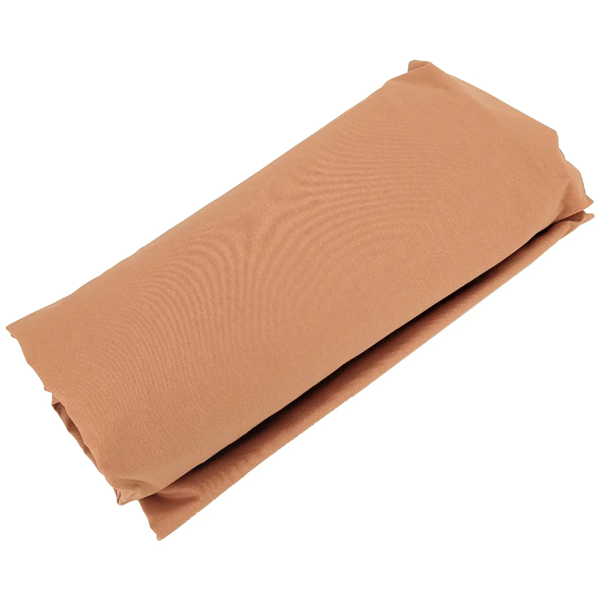 Drap Housse 80x200 Cm Bonnet 40 Cm Percale De Coton Passion Percale Marron Cognac