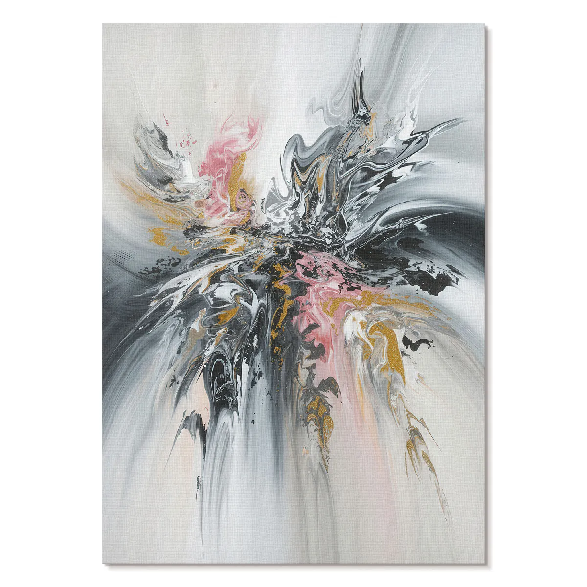 Affiche décoration Tulup Format A4 Formes Abstraites Artiste Harpuss