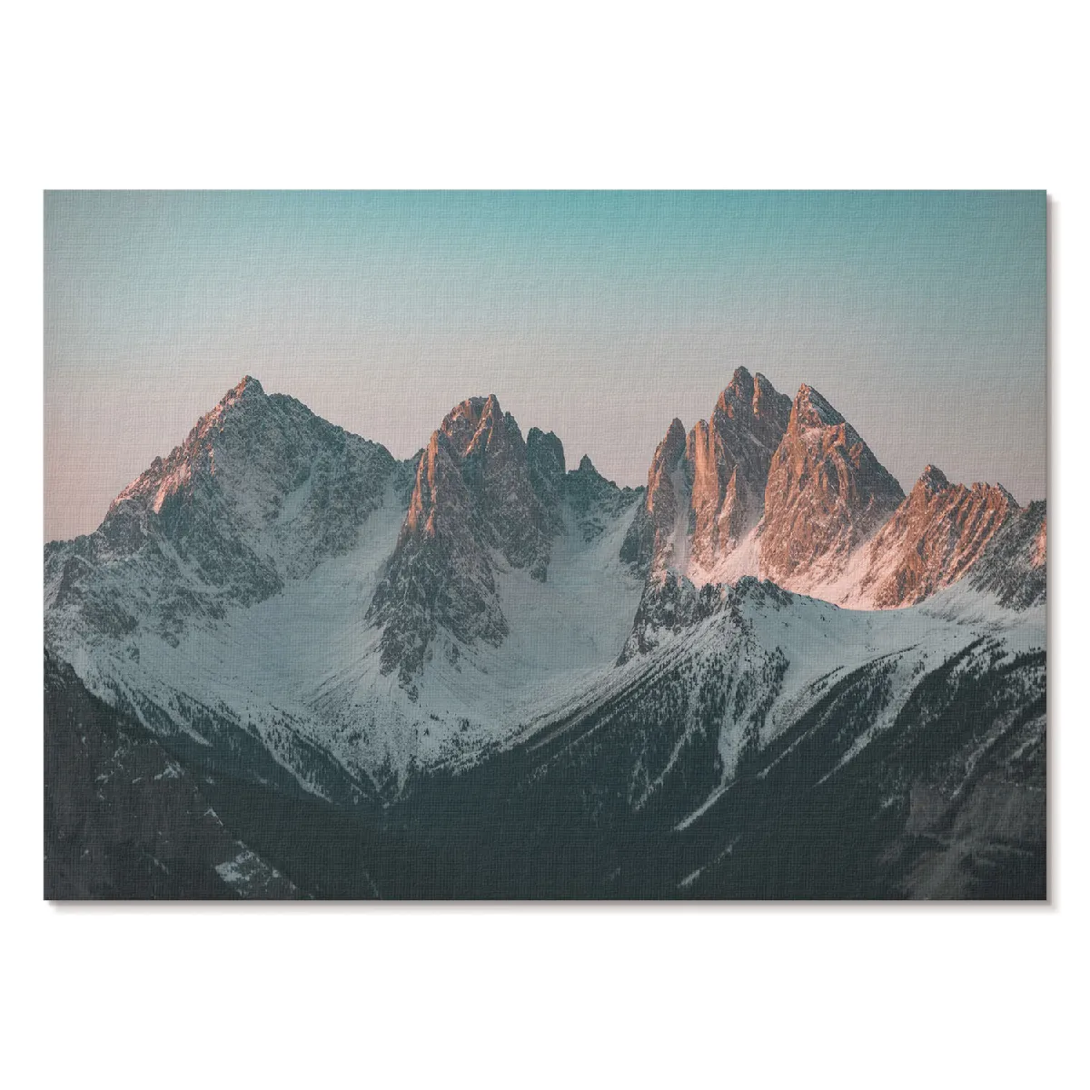 Affiche décoration Tulup Format A4 Paysage De Montagne Artiste Da V.