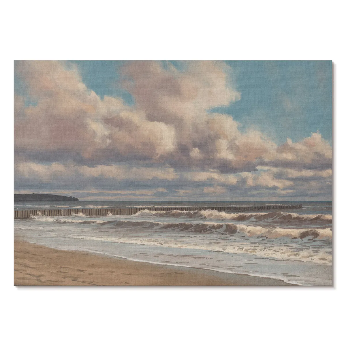 Affiche décoration Tulup Format A4 Paysage Marin Groupe de création Second Light