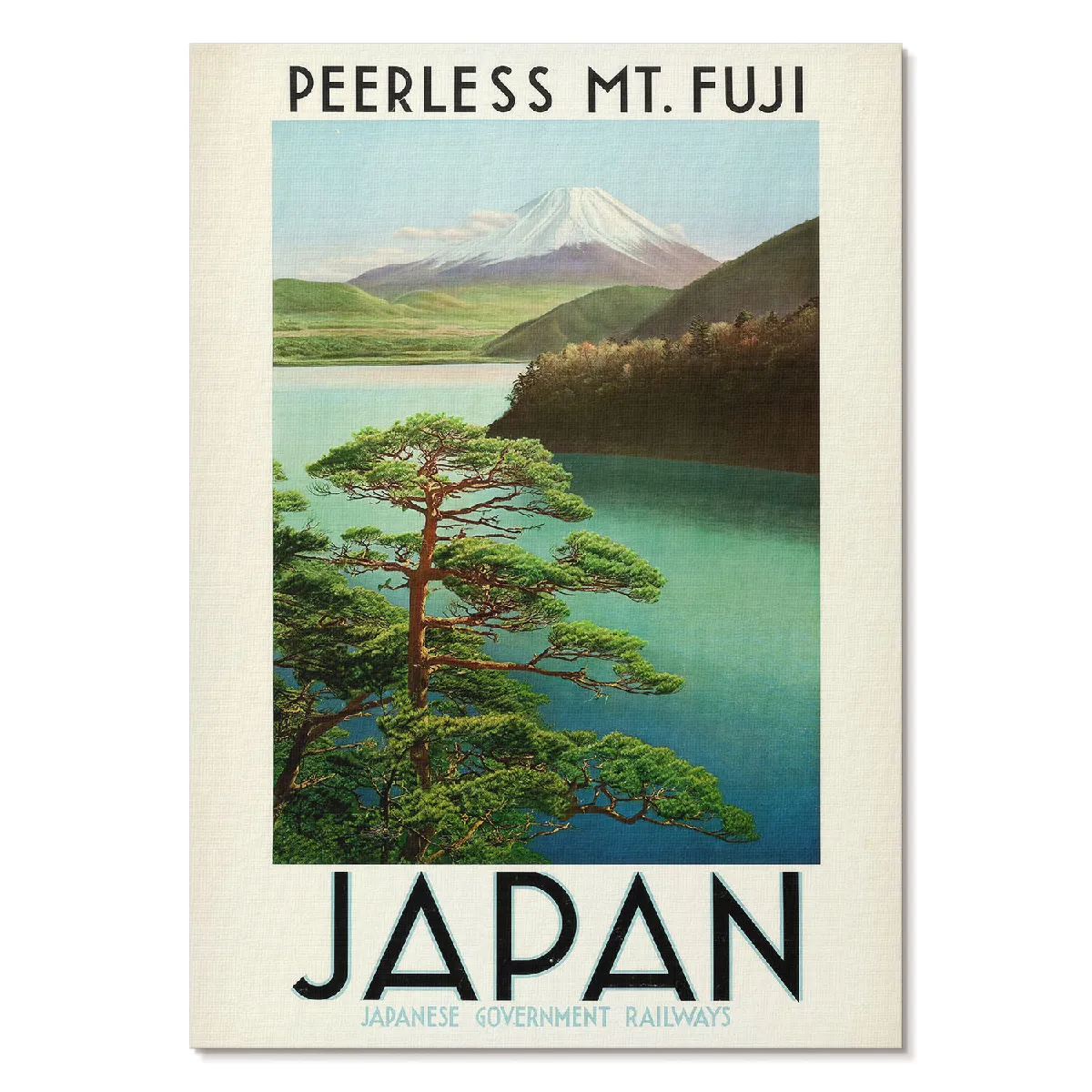 Affiche décoration Tulup Format A4 Voyage Au Japon Anonyme anonim