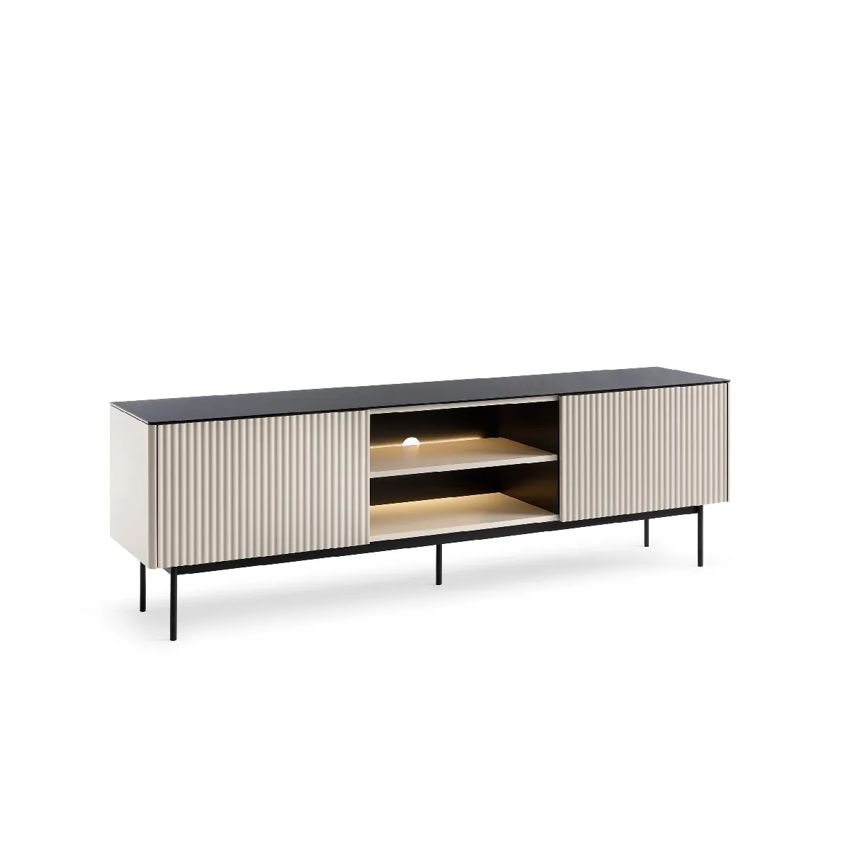 Meuble TV, cachemire, 180 x 52 x 39 cm