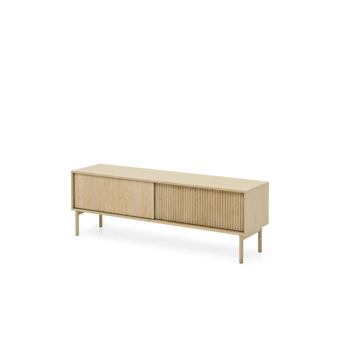 Meuble TV, Chêne Cremona, 153,5 x 51,8 x 39,5 cm
