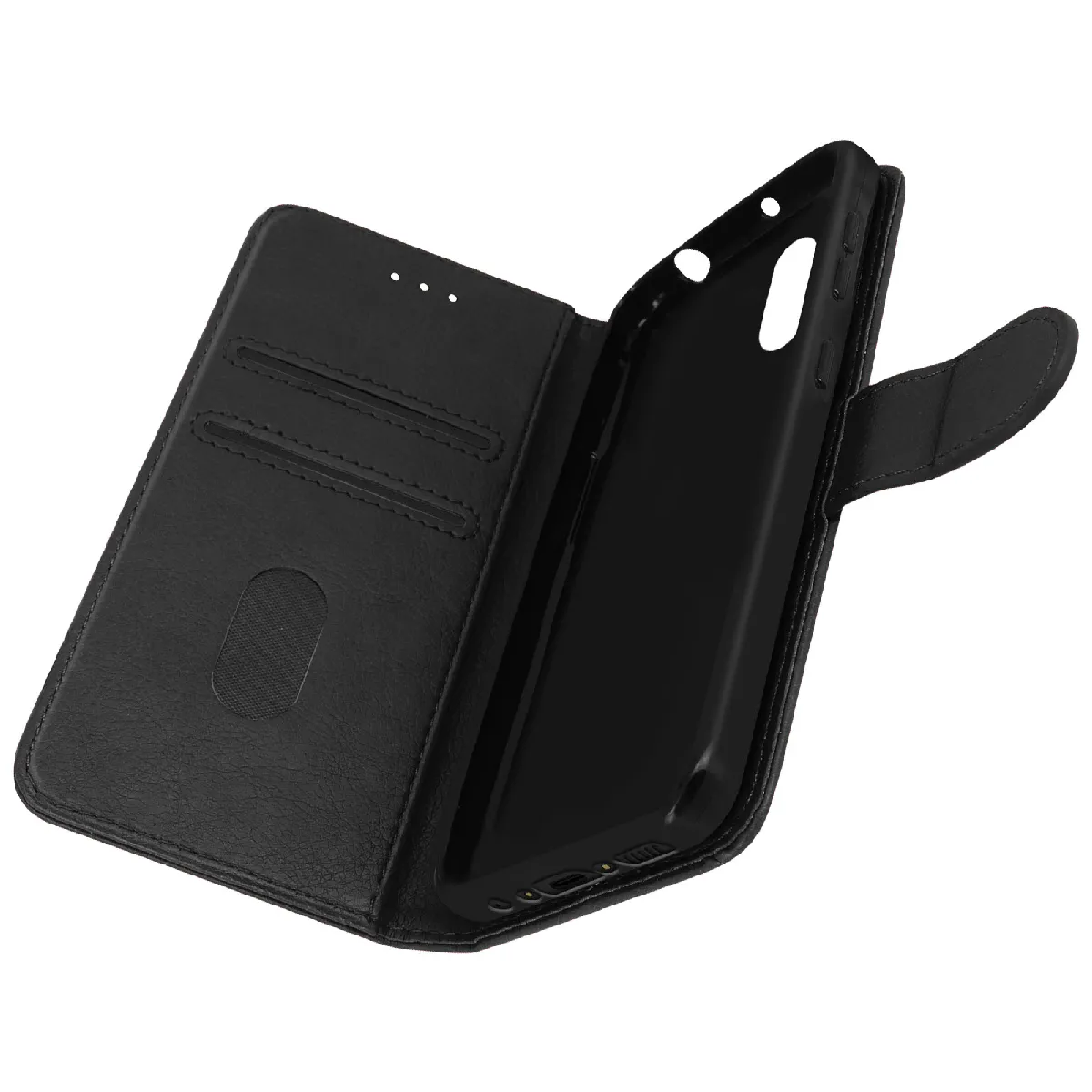 Étui Pour Samsung Galaxy Xcover 5 Protection Avec Porte-carte Fonction Support Noir
