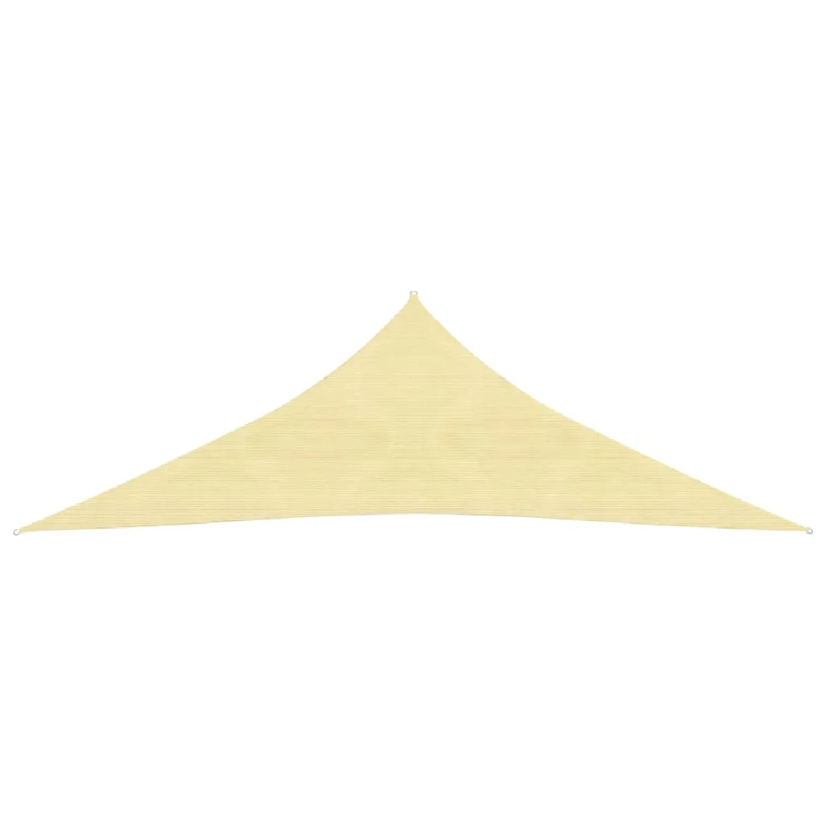 Voile Toile D'ombrage Parasol 160 G/m² 4 X 4 X 5,8 M Pehd Beige 02_0008981