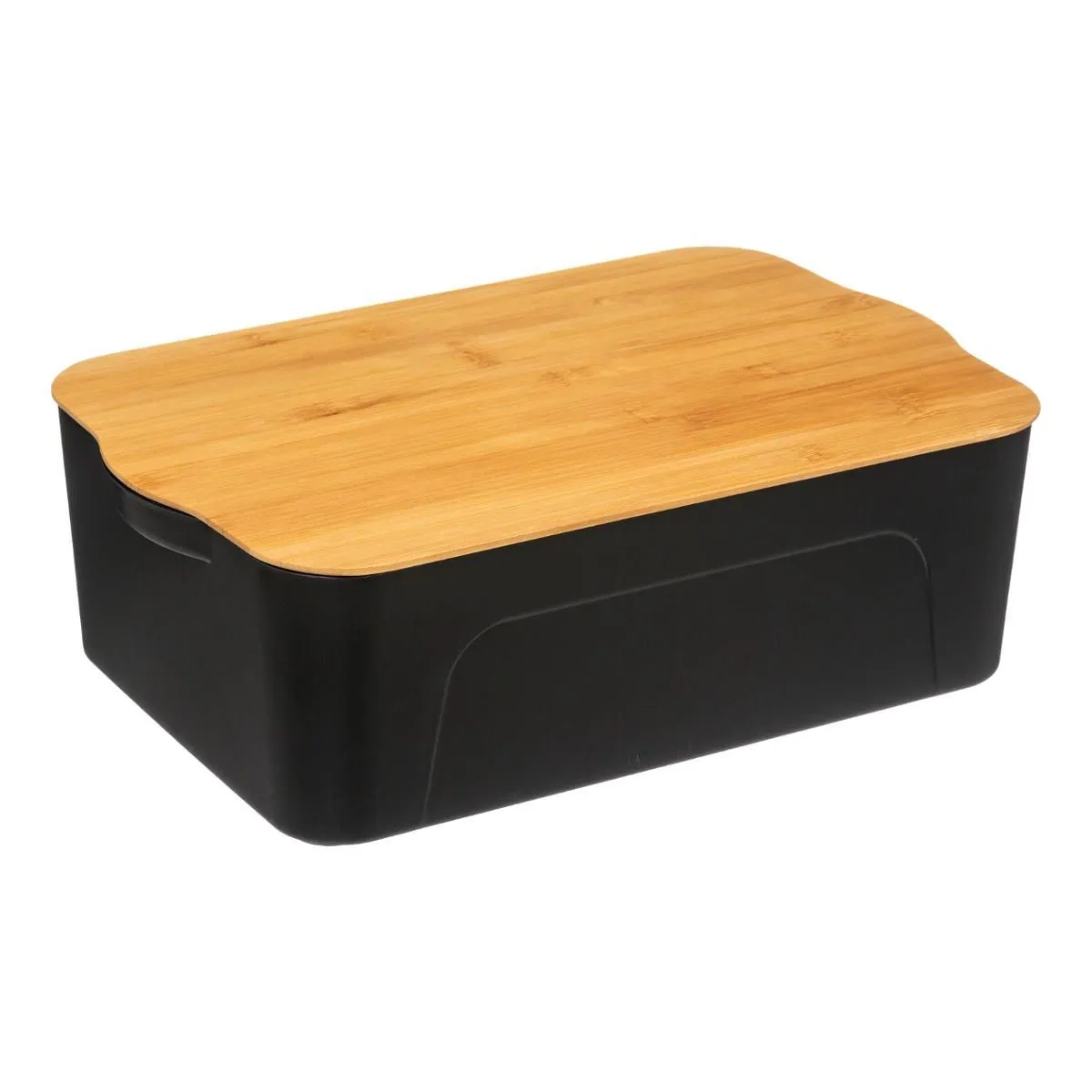 Boîte Plastique Couvercle Bambou 13,5l - 5five
