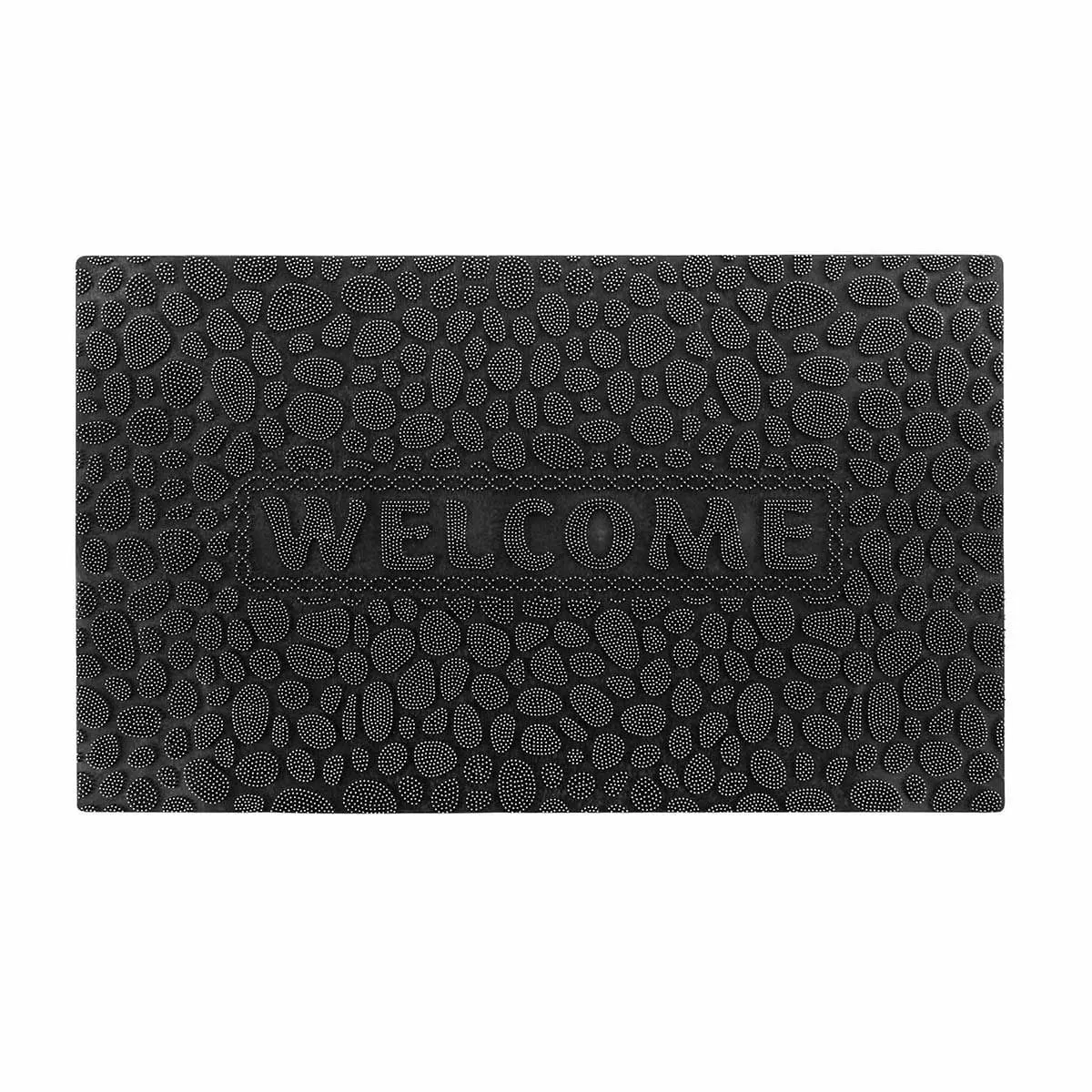 Tapis D'entrée Grattoir "venida" 44x74cm Gris
