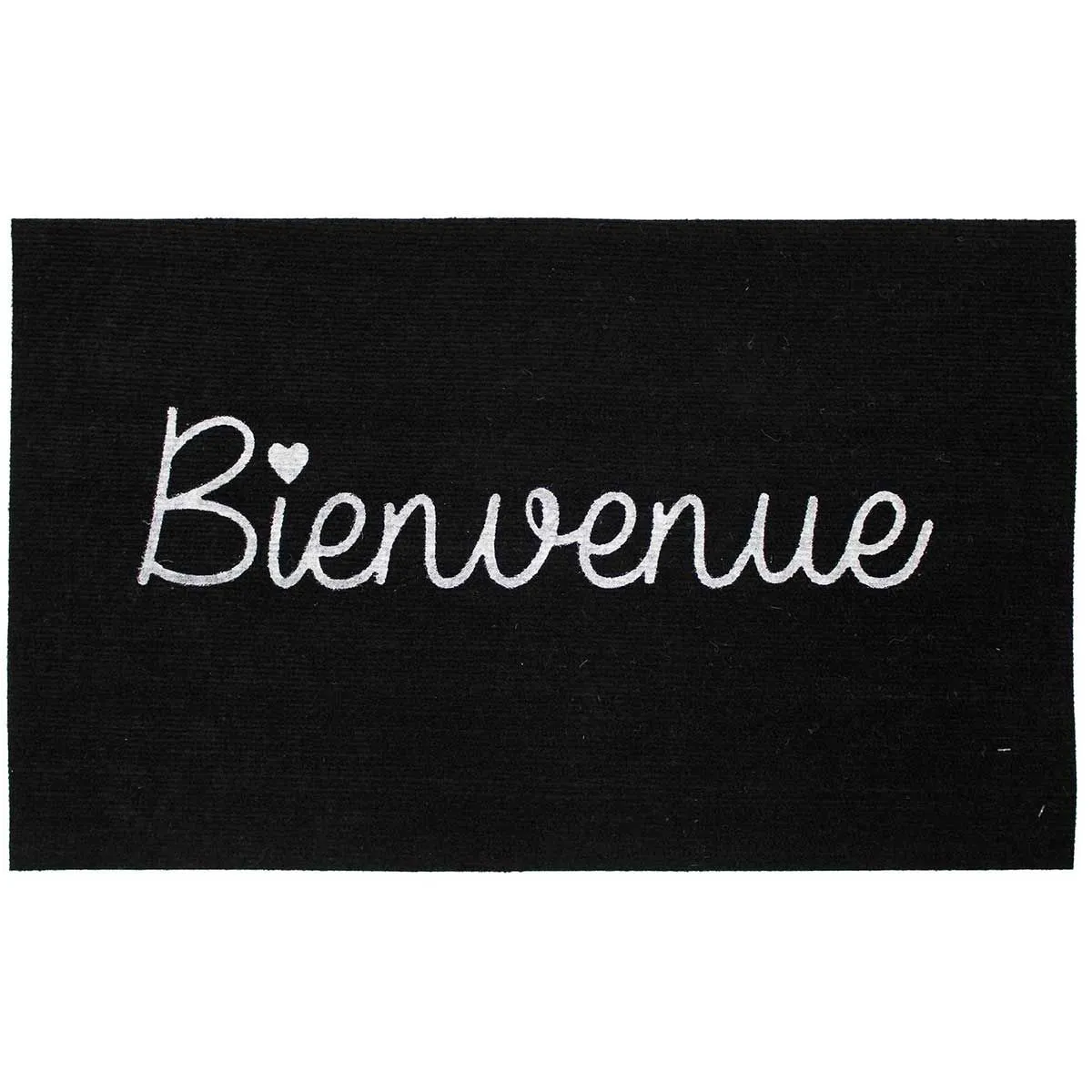 Tapis Imprimé Phosphorescent "ben" 45x70cm Noir