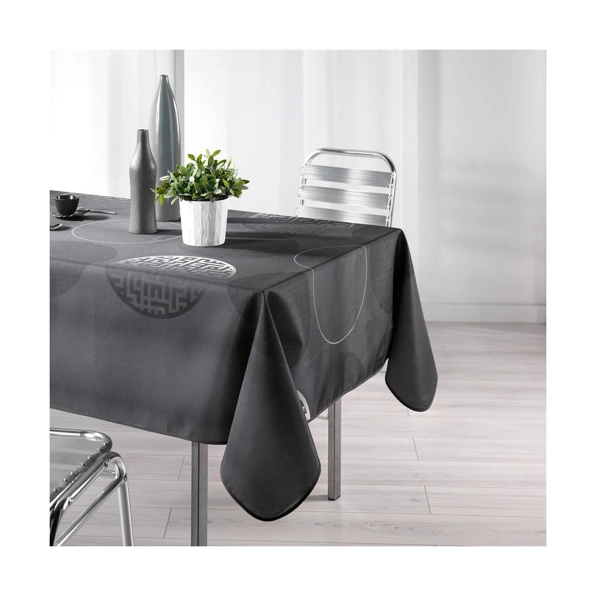 Nappe Antitache "kosmo" 150x240cm Anthracite
