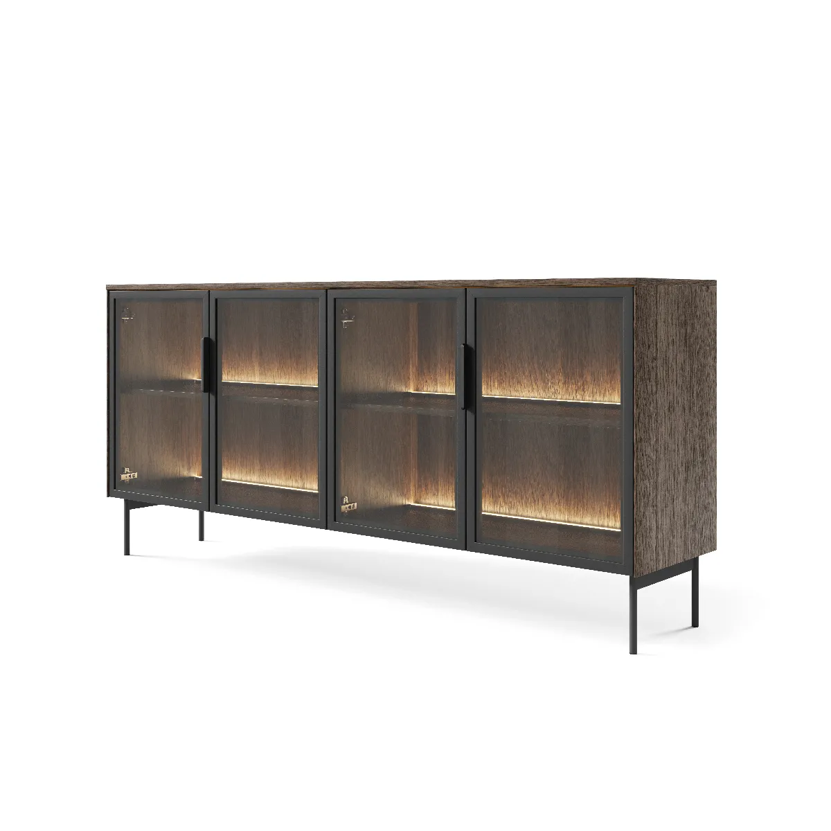 Buffet: chêne Dunin, 181,3 x 82,6 x 39,3 cm