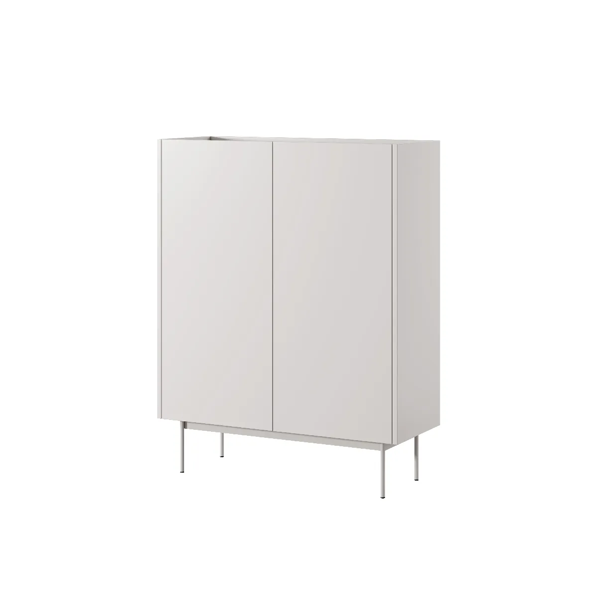 Commode: Cachemire, TOP: Chêne Linea, 97 x 122 x 37 cm
