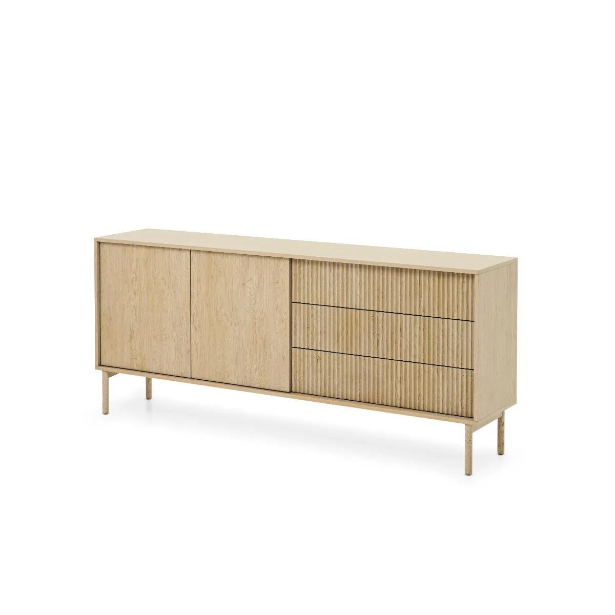 Commode: Chêne Cremona, 187,1 x 79,8 x 39,5 cm