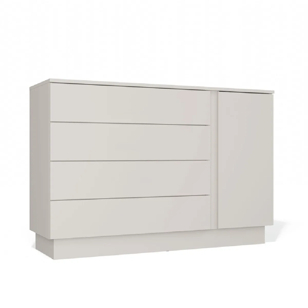 Commode, cachemire / beige, 125 x 84 x 40 cm
