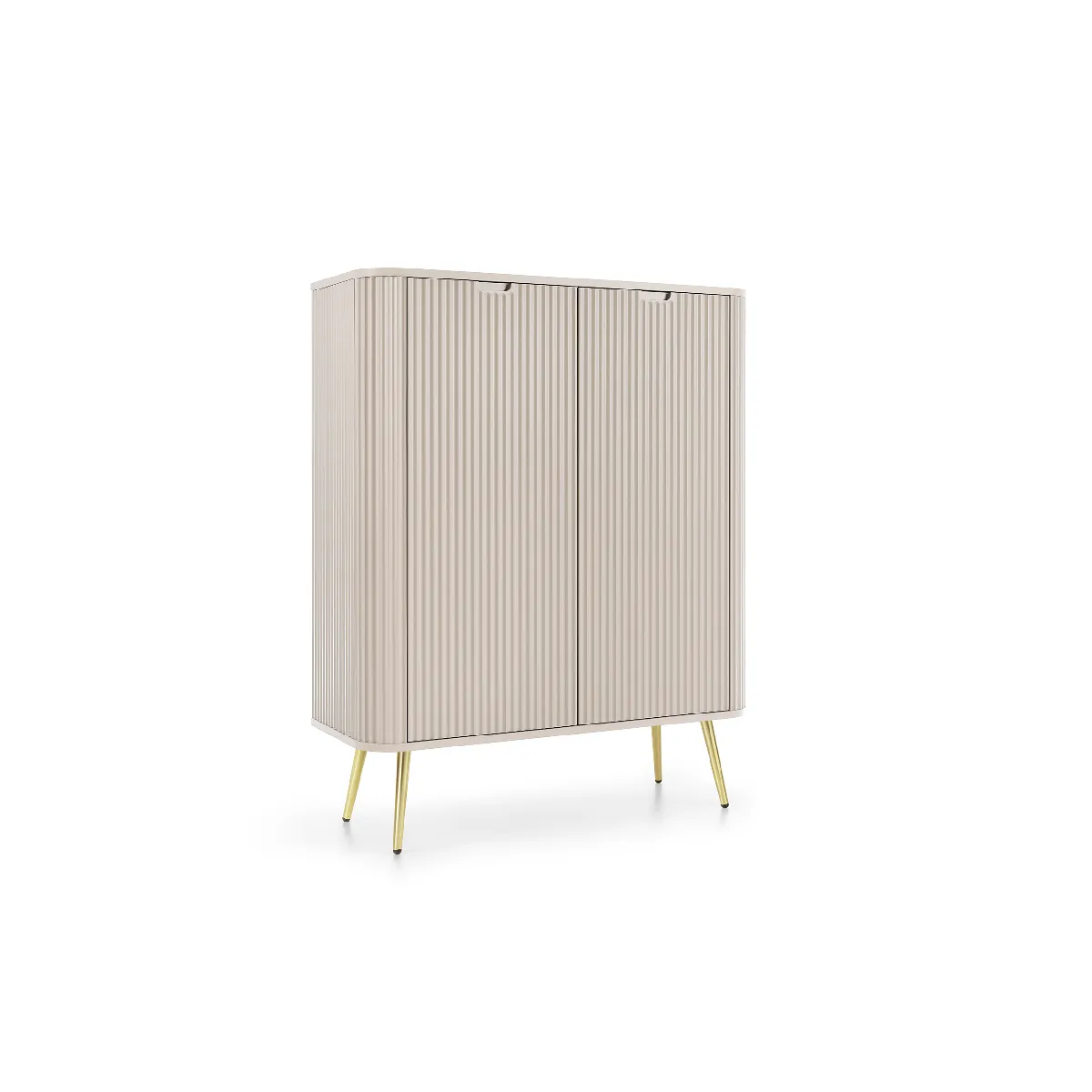 Commode: cachemire, pieds or, 103 cm x 129 cm x 39 cm