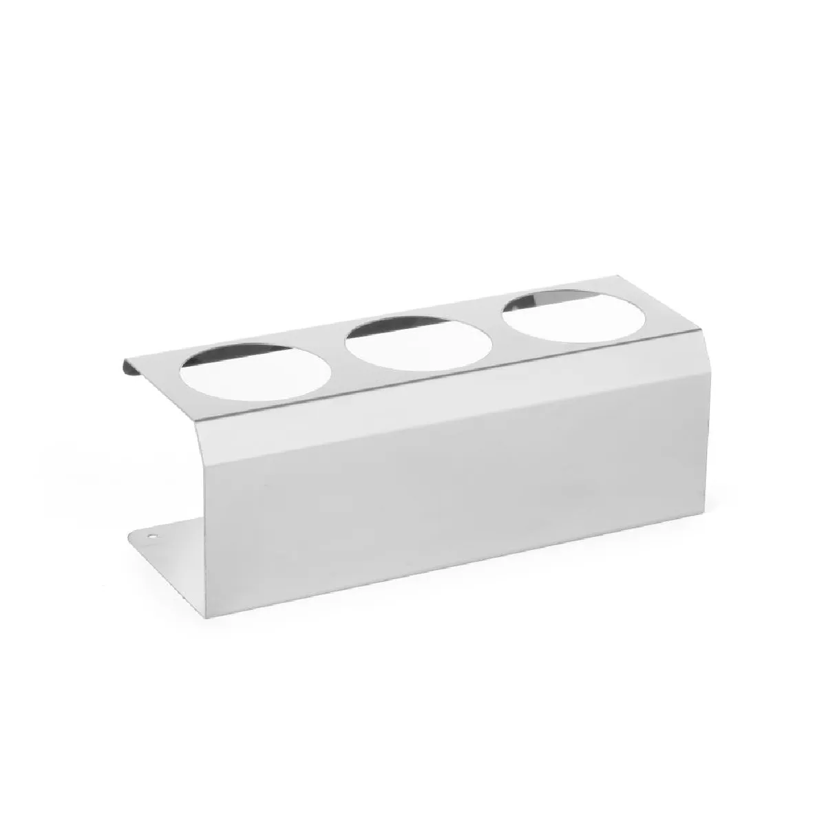 Présentoir En Acier Pour Flacons Distributeurs De Sauce, 3 X 0,7 L, Diamètre 70 Mm - Hendi 557983
