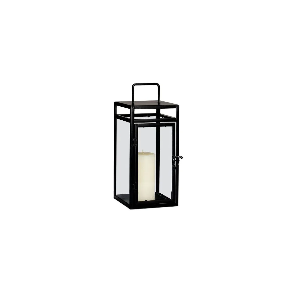 Bougeoir farol met.neg 15x15x35