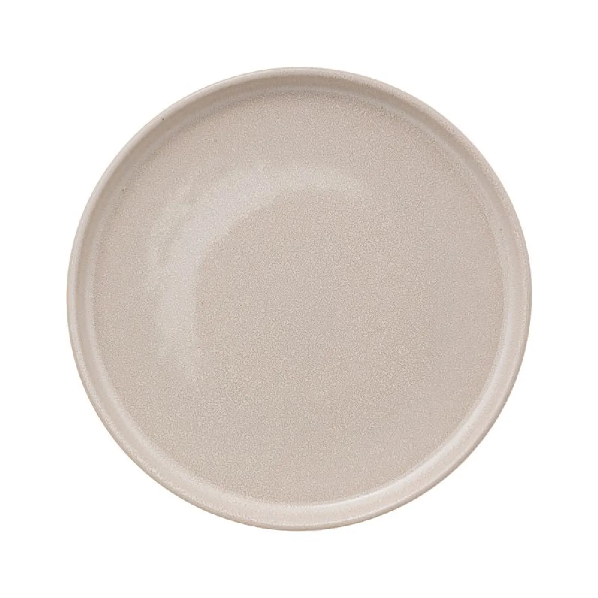 Lot De 6 Assiettes Dessert "terre Inconnue" Beige D21cm - Sg Secret De Gourmet