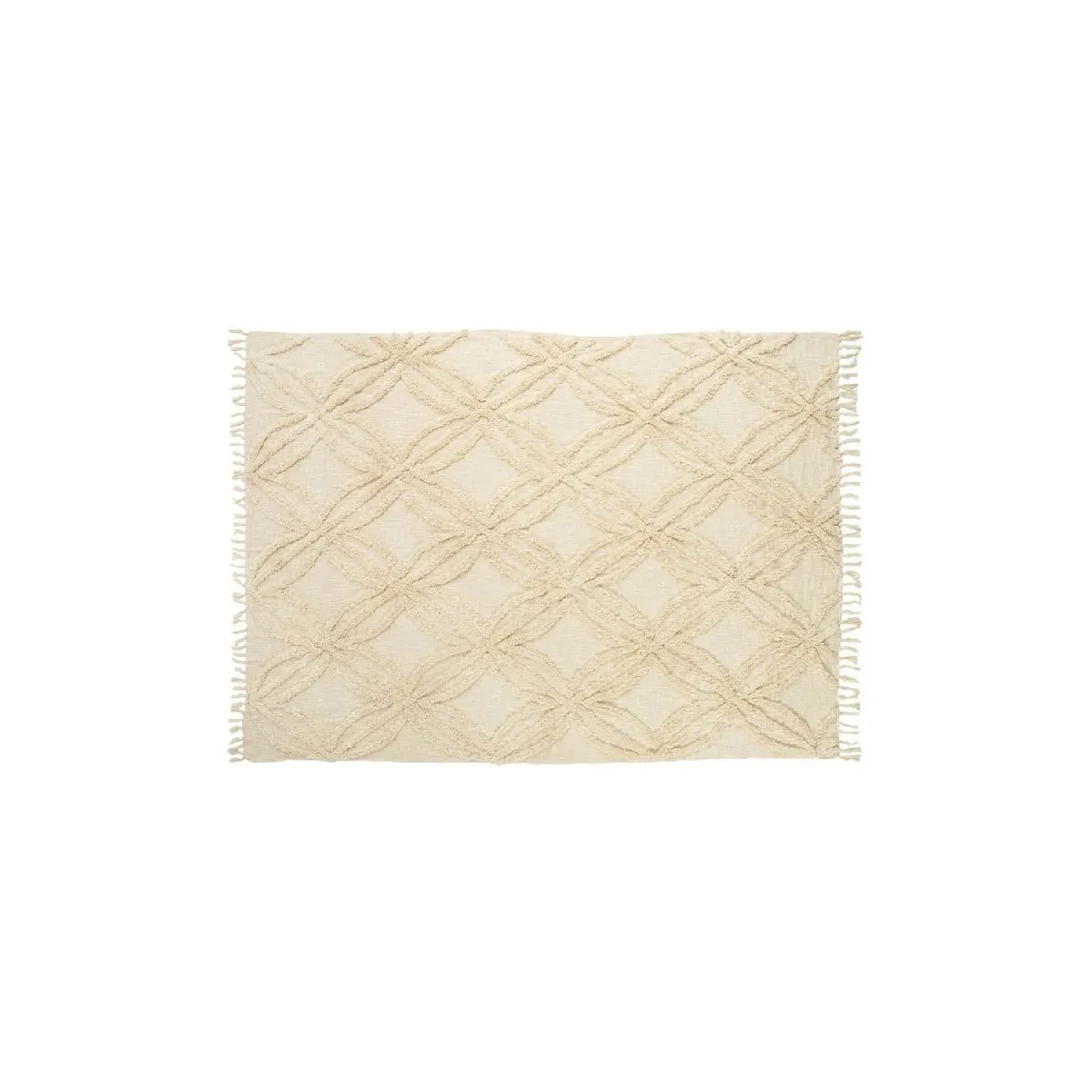 Plaid coton ayana 130x170cm - Alexandra House Living